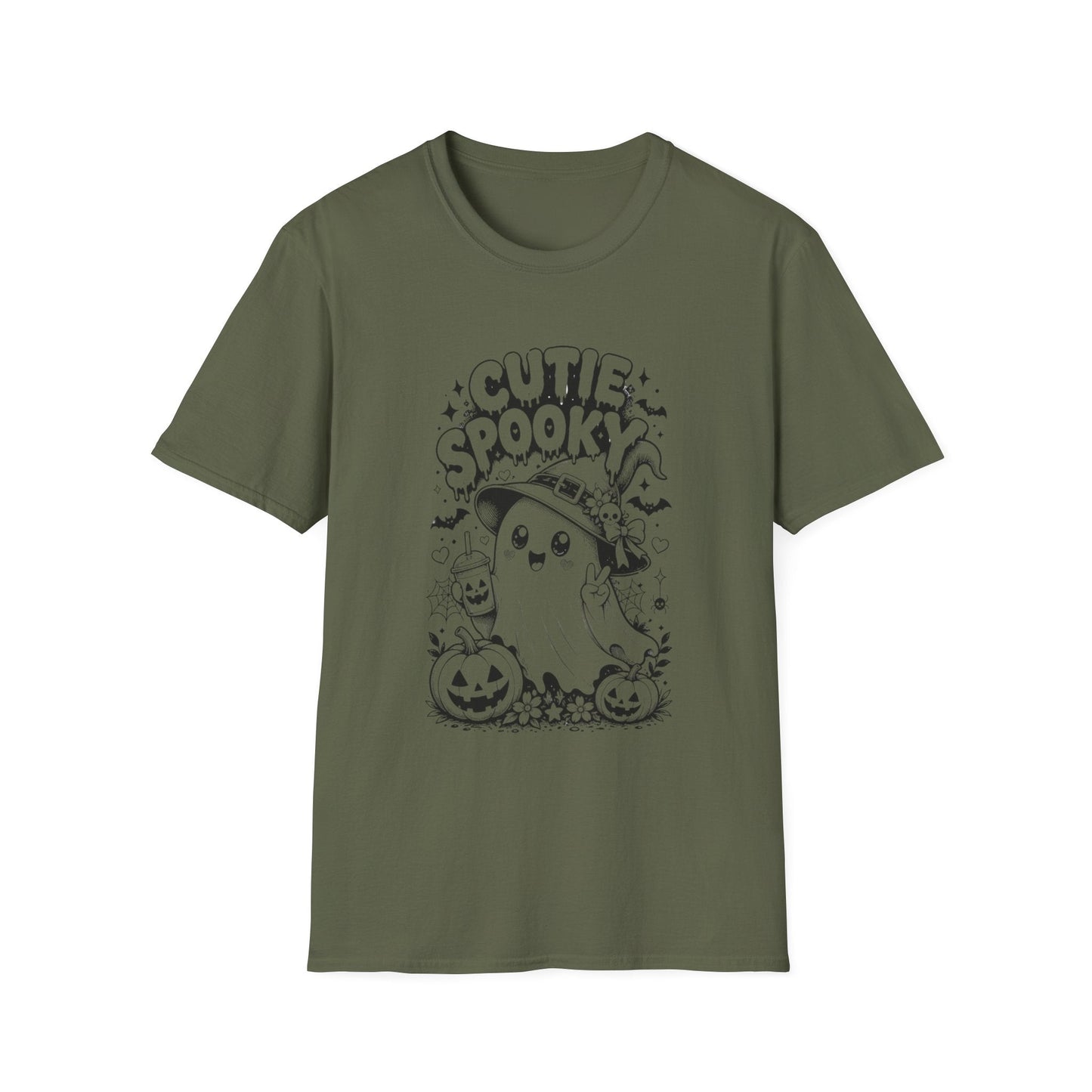 Cutie Spooky Ghost Tee - SJM Print Store