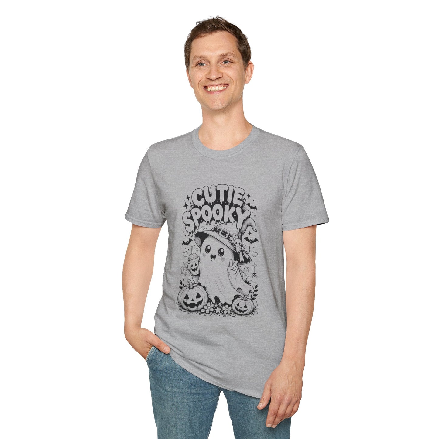 Cutie Spooky Ghost Tee - SJM Print Store