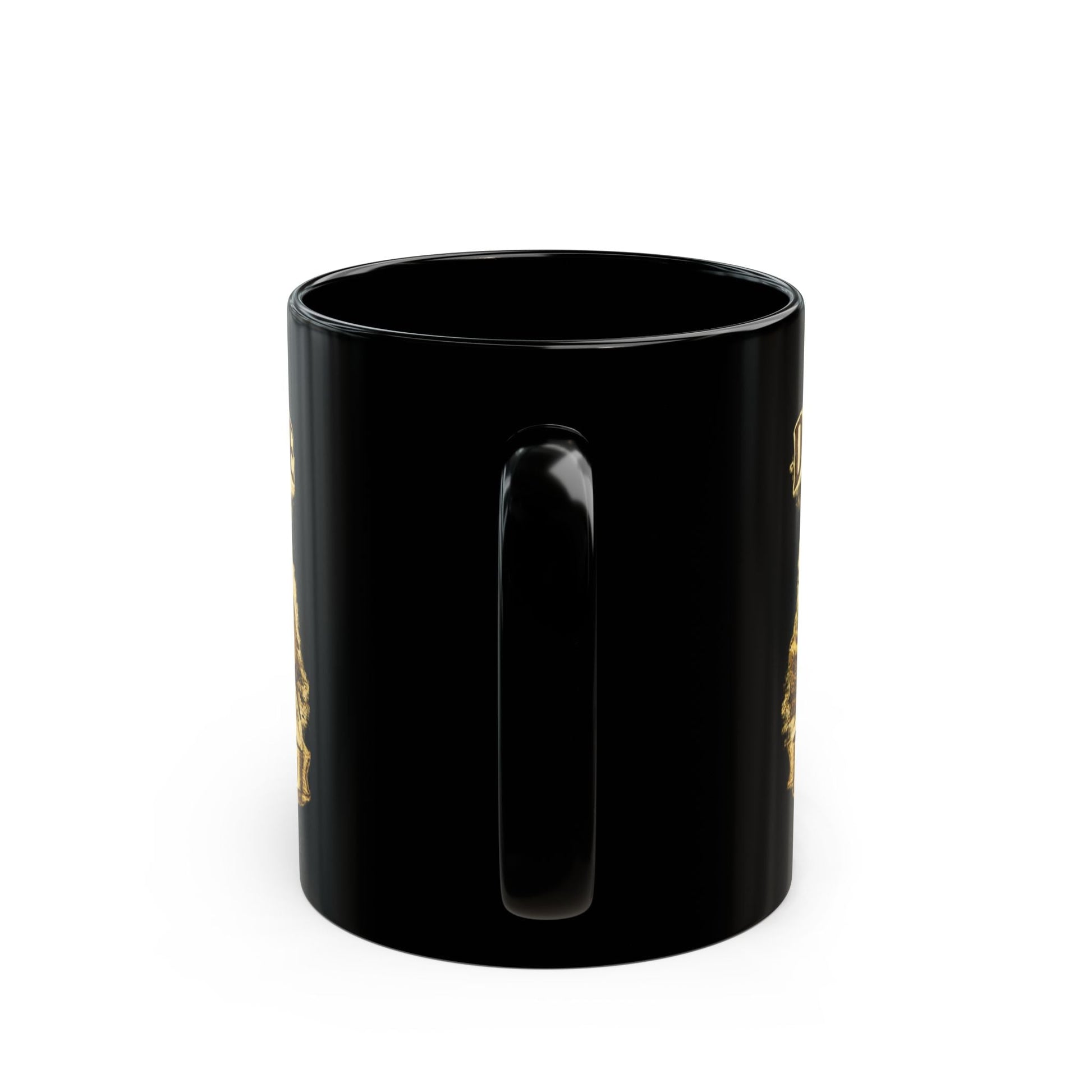 Digging Life Plant Water Grow Black Mug - SJM Print Store