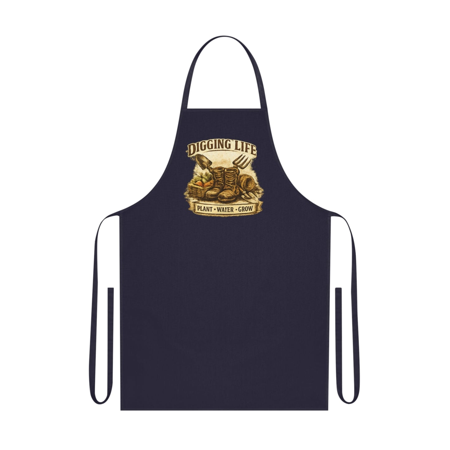Digging Life Plant Water Grow Cotton Gardening themed Apron - SJM Print Store