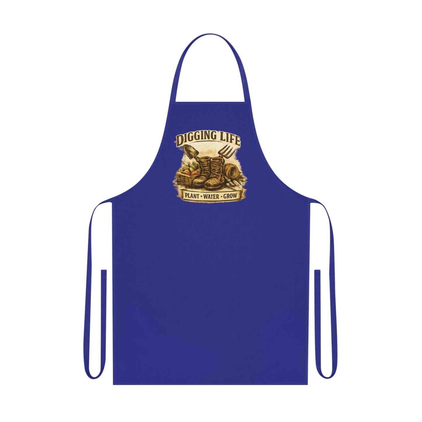 Digging Life Plant Water Grow Cotton Gardening themed Apron - SJM Print Store