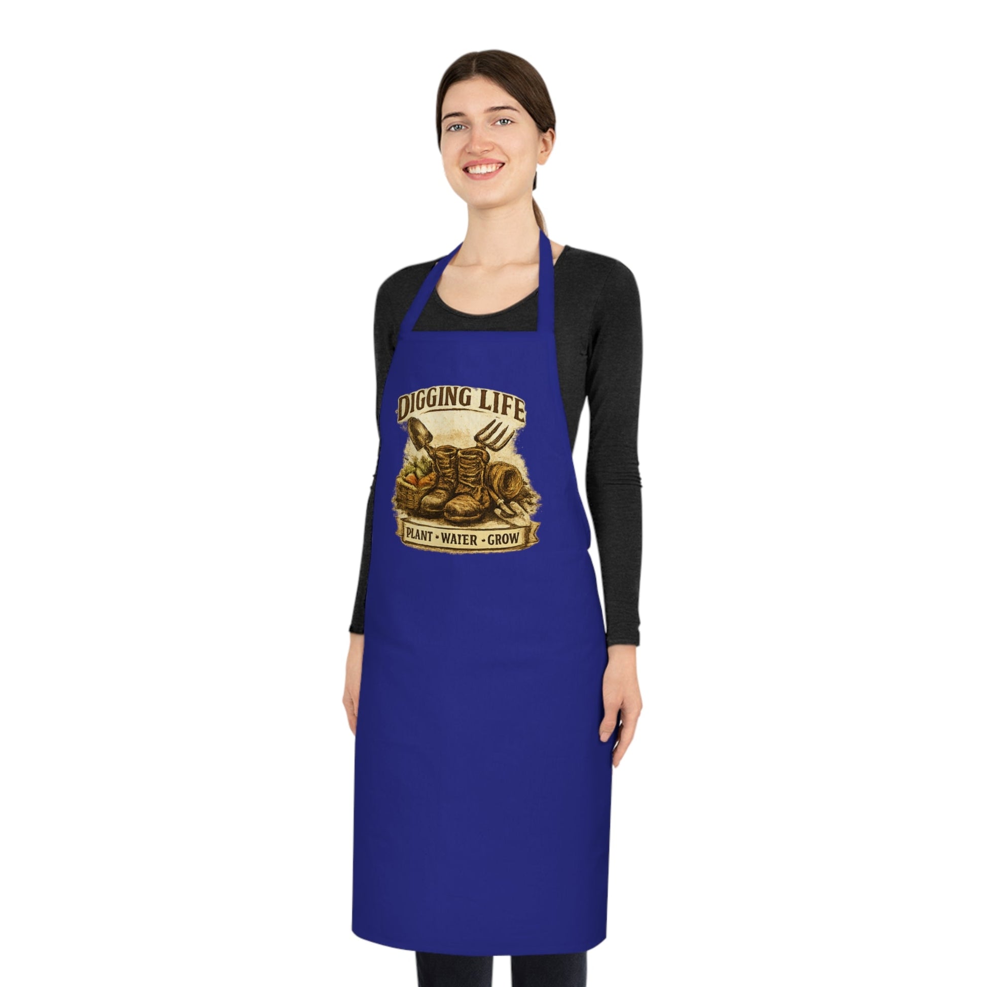Digging Life Plant Water Grow Cotton Gardening themed Apron - SJM Print Store