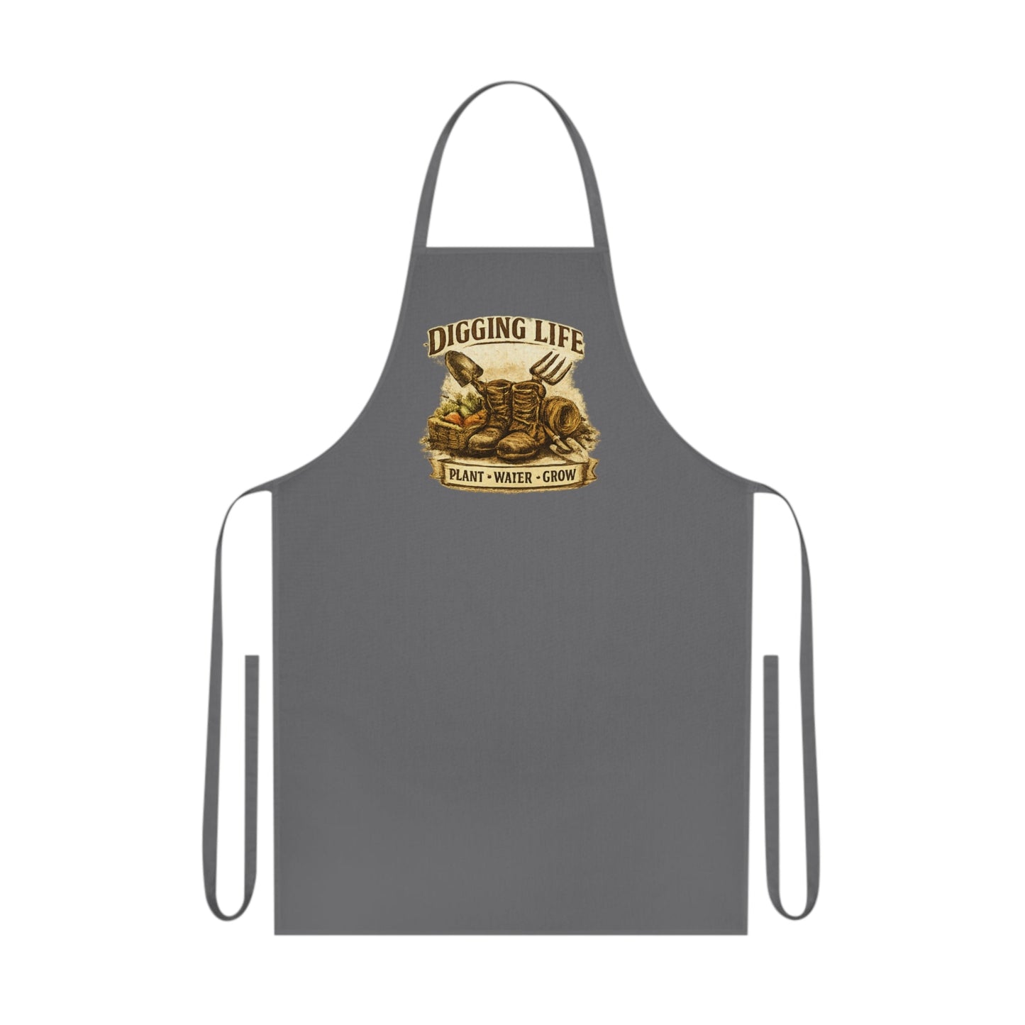Digging Life Plant Water Grow Cotton Gardening themed Apron - SJM Print Store