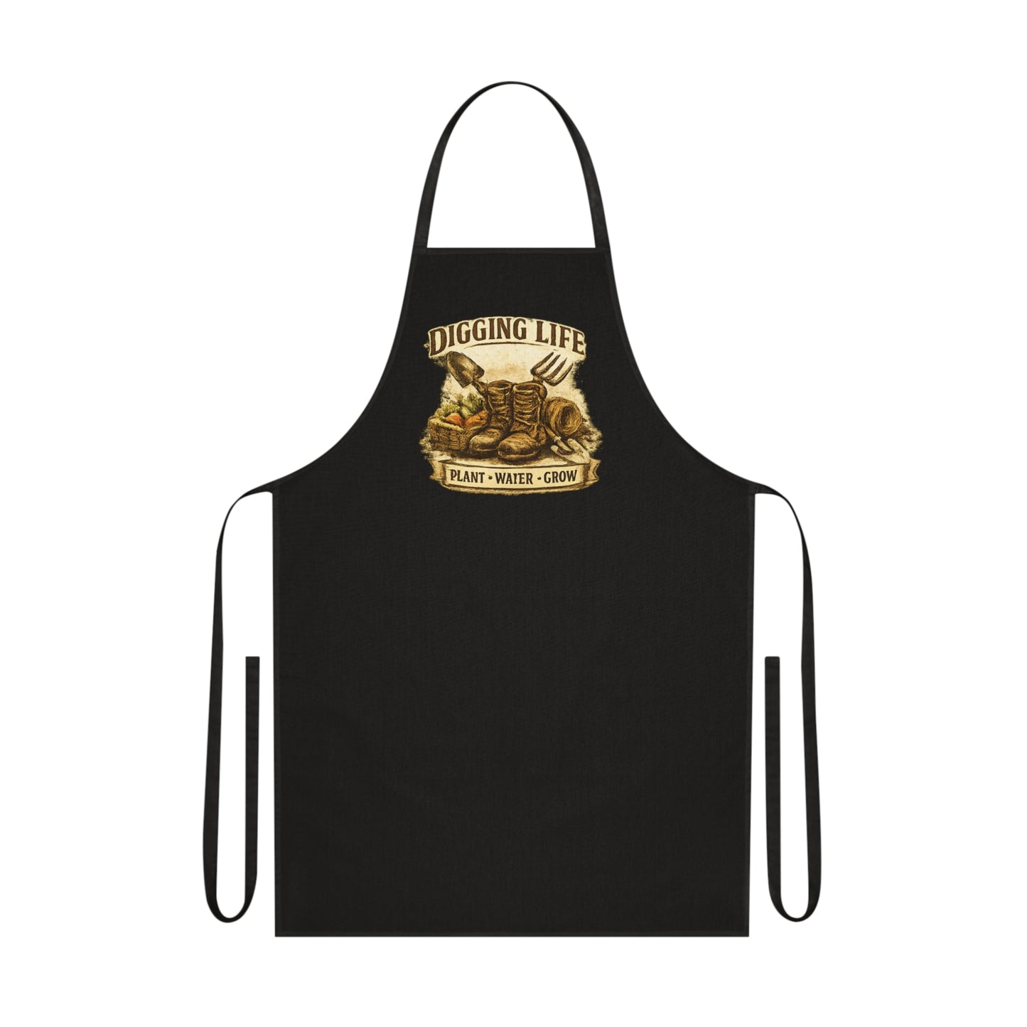 Digging Life Plant Water Grow Cotton Gardening themed Apron - SJM Print Store
