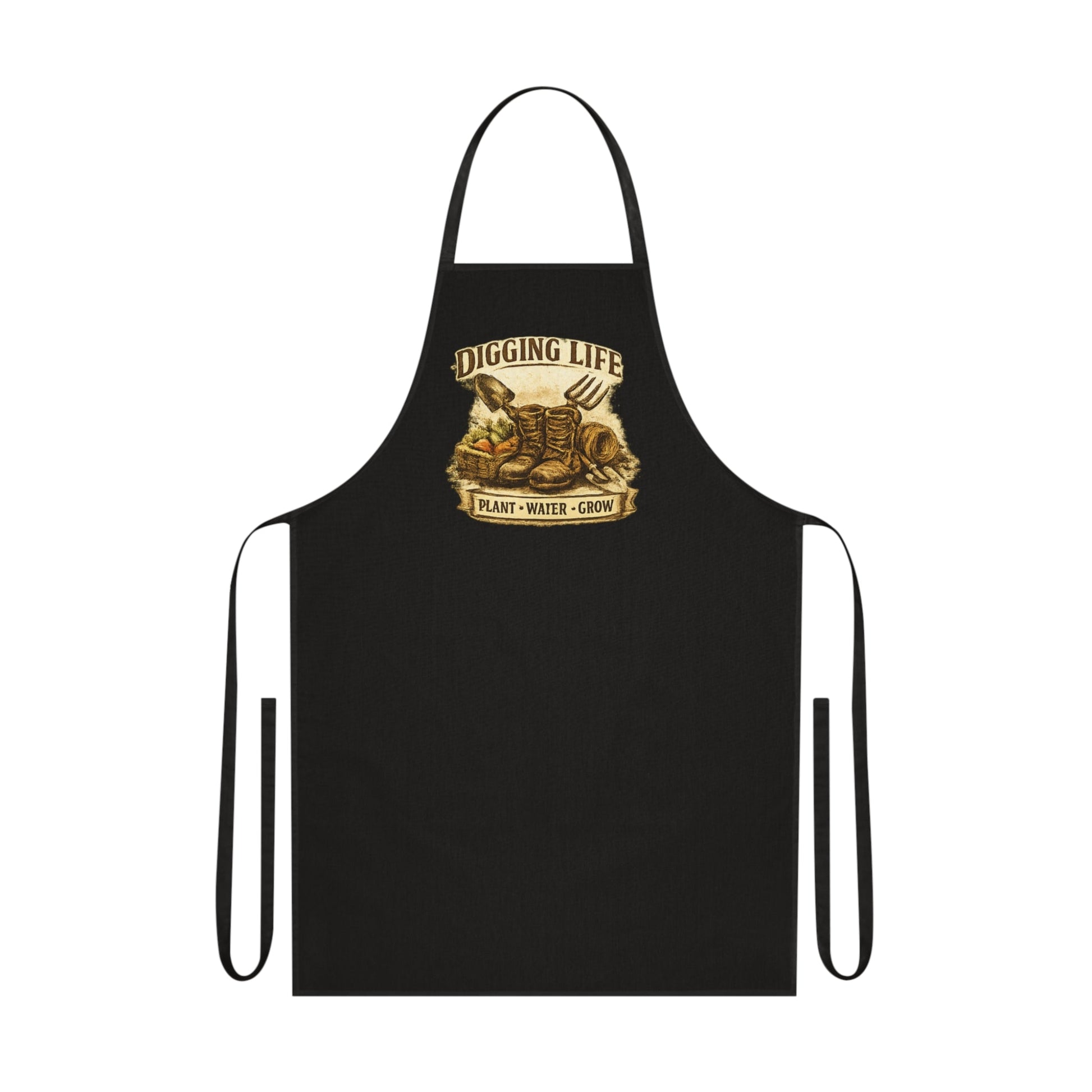 Digging Life Plant Water Grow Cotton Gardening themed Apron - SJM Print Store