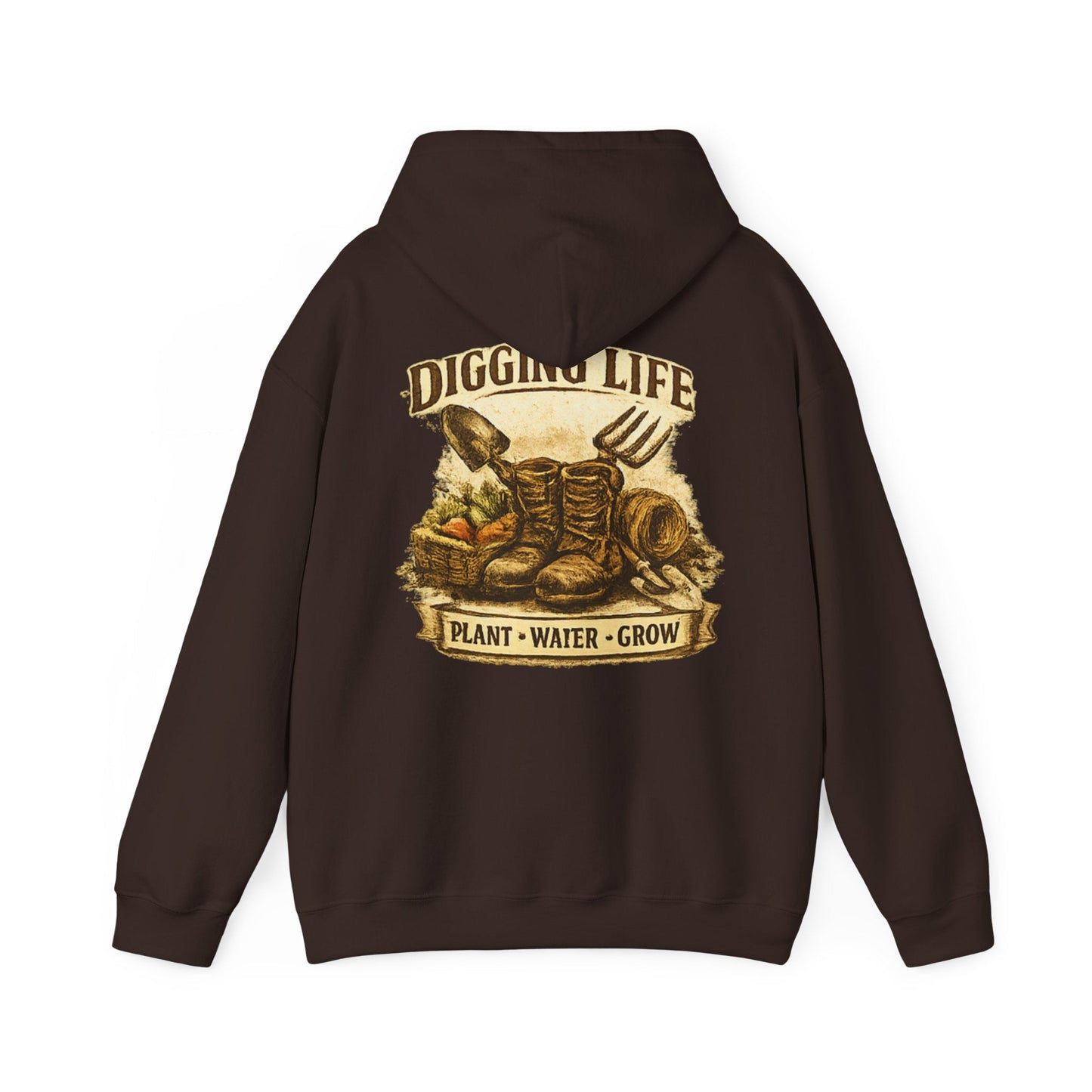 Digging Life Vintage Style Garden Hoodie - SJM Print Store