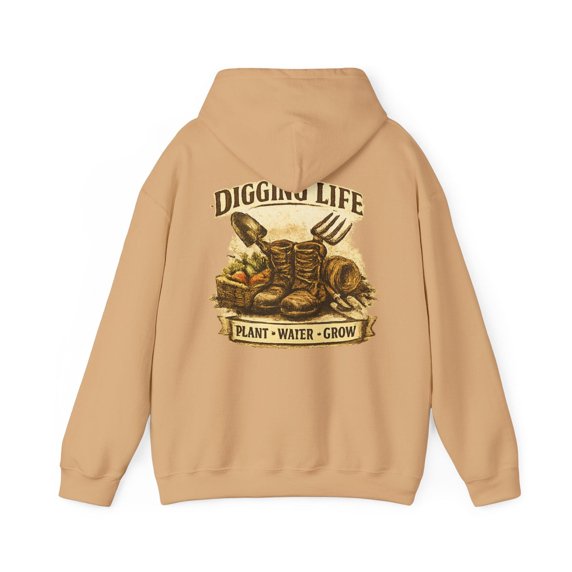 Digging Life Vintage Style Garden Hoodie - SJM Print Store