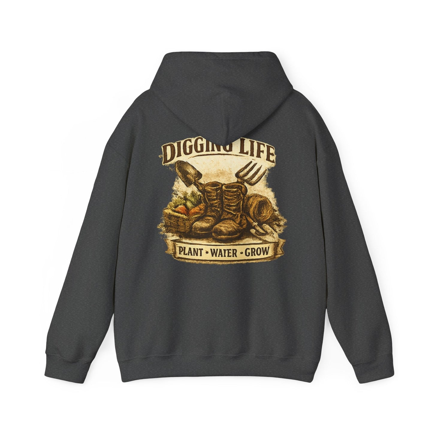 Digging Life Vintage Style Garden Hoodie - SJM Print Store
