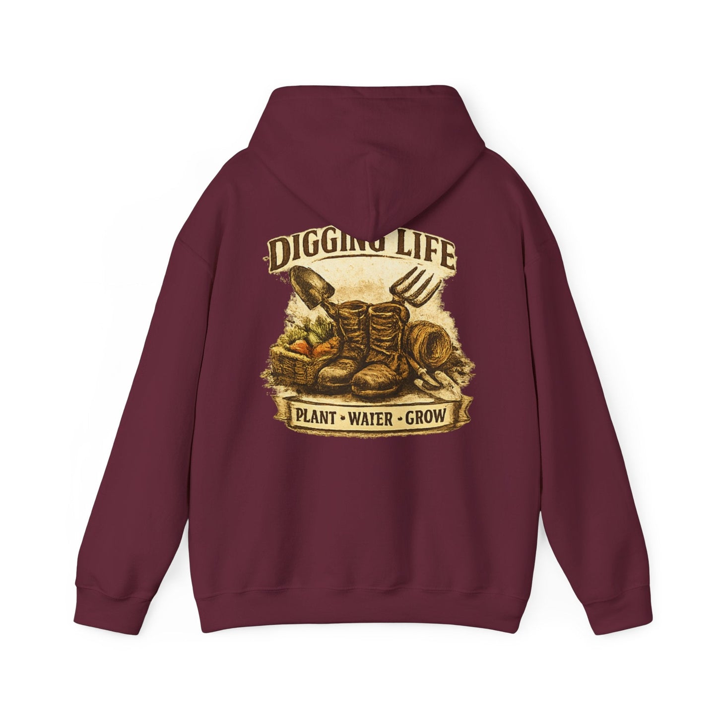 Digging Life Vintage Style Garden Hoodie - SJM Print Store