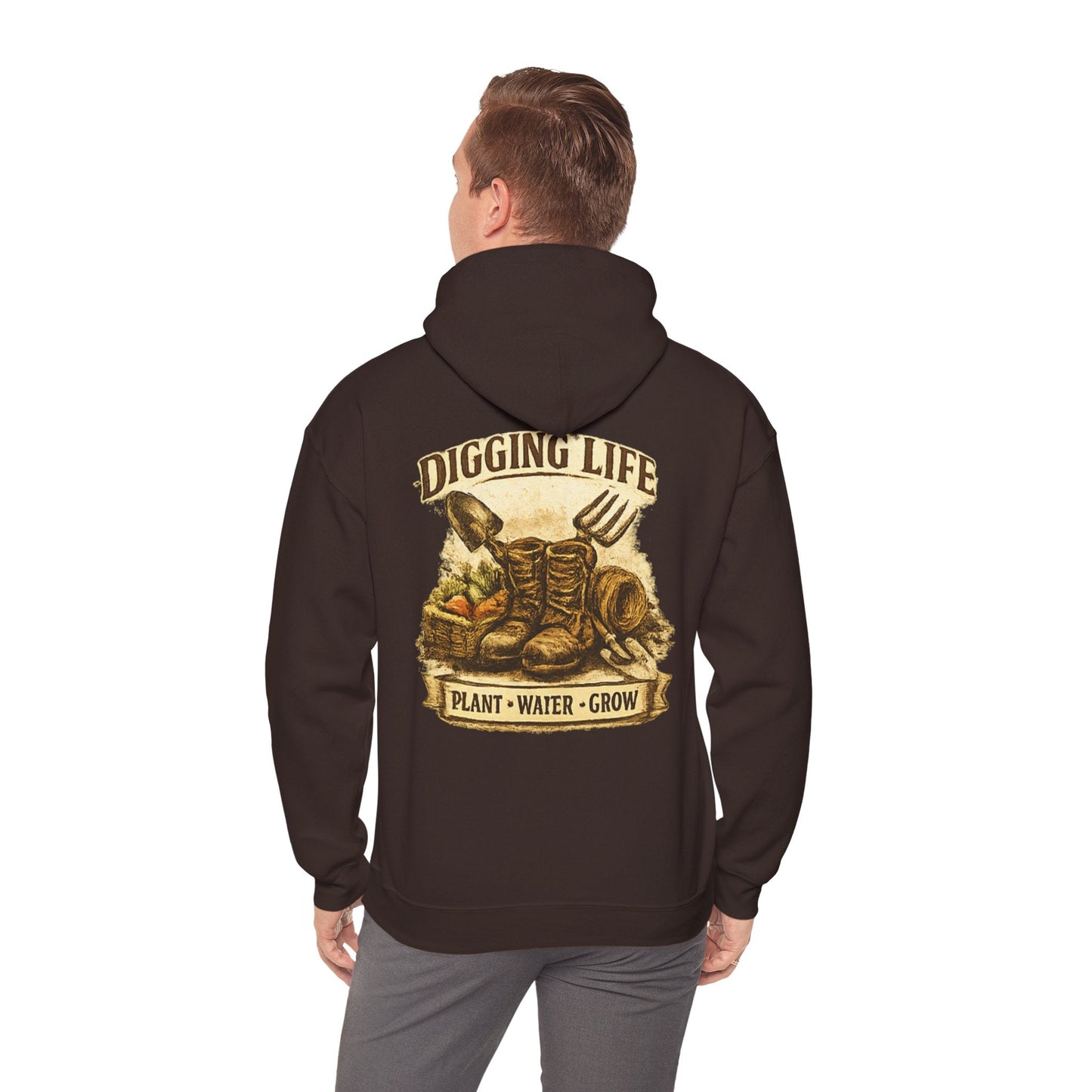 Digging Life Vintage Style Garden Hoodie - SJM Print Store