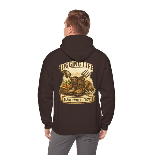 Digging Life Vintage Style Garden Hoodie - SJM Print Store