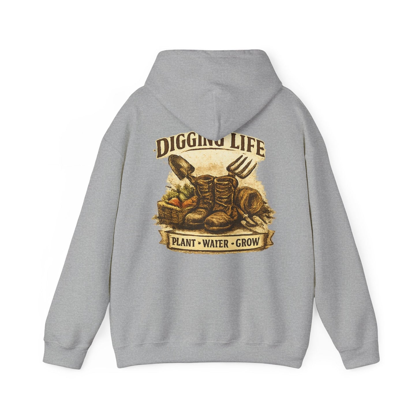 Digging Life Vintage Style Garden Hoodie - SJM Print Store