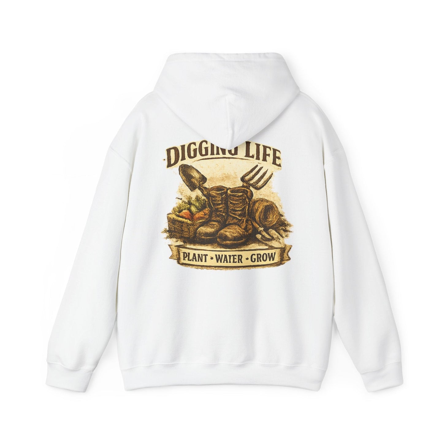 Digging Life Vintage Style Garden Hoodie - SJM Print Store