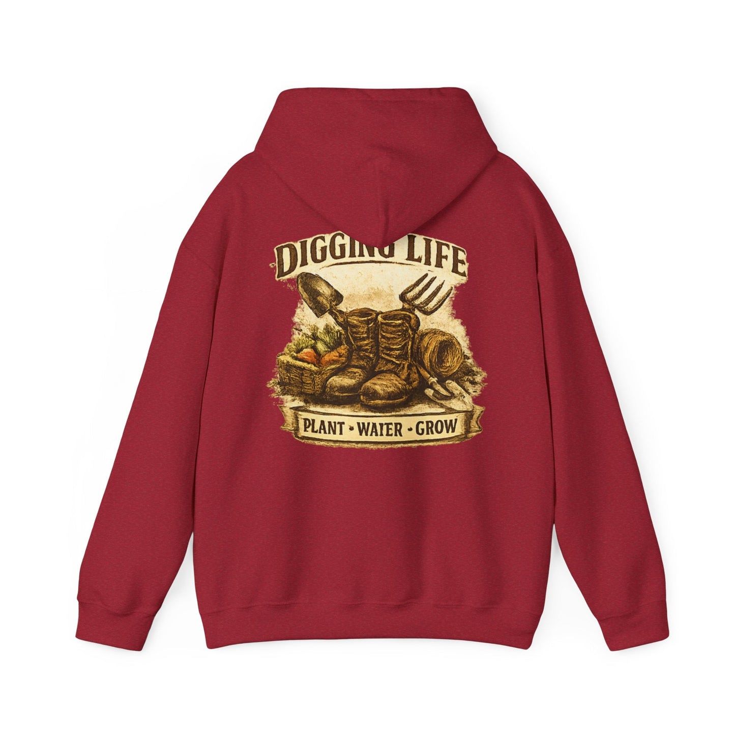 Digging Life Vintage Style Garden Hoodie - SJM Print Store