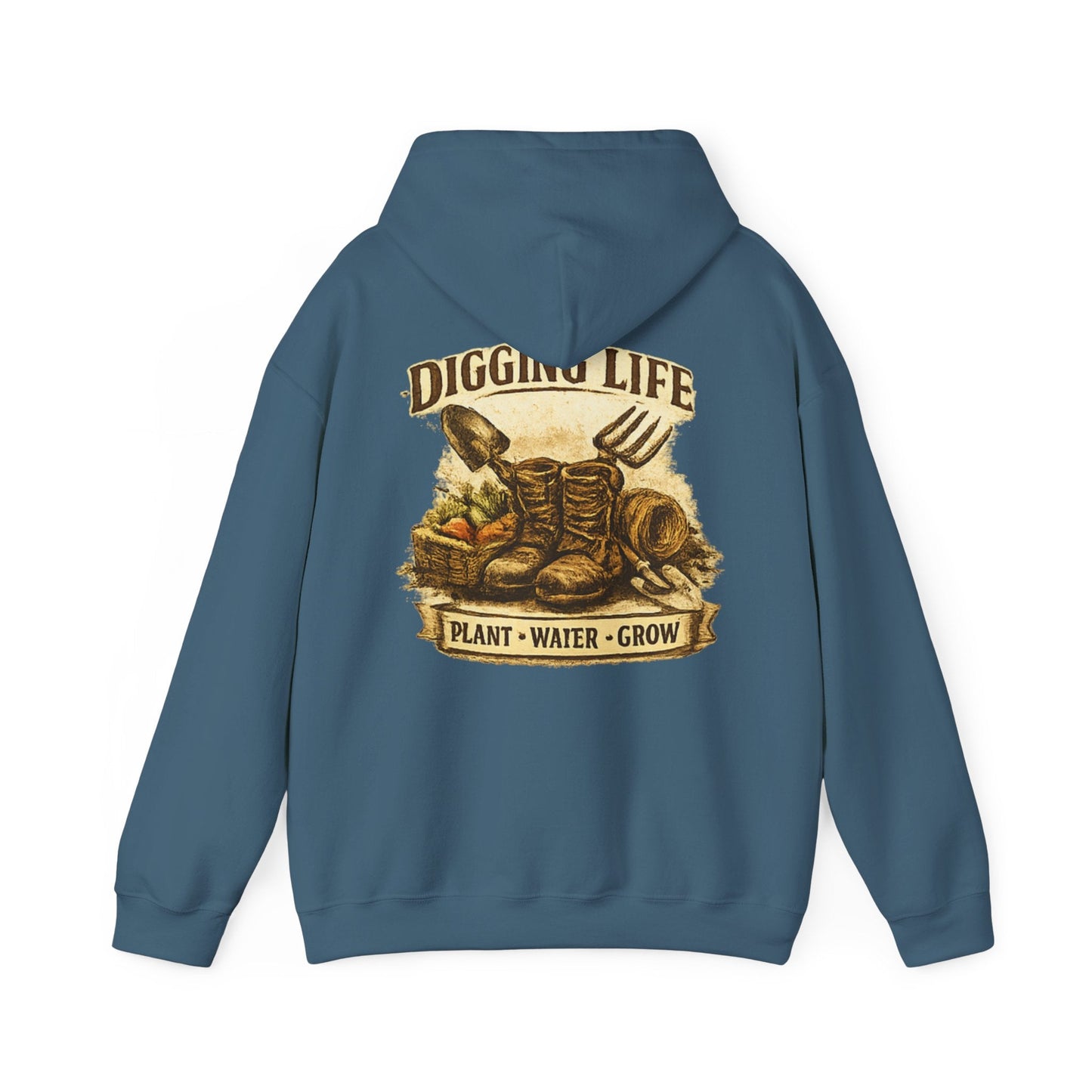 Digging Life Vintage Style Garden Hoodie - SJM Print Store