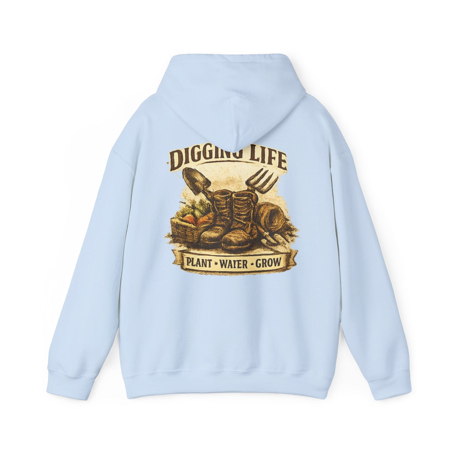 Digging Life Vintage Style Garden Hoodie - SJM Print Store