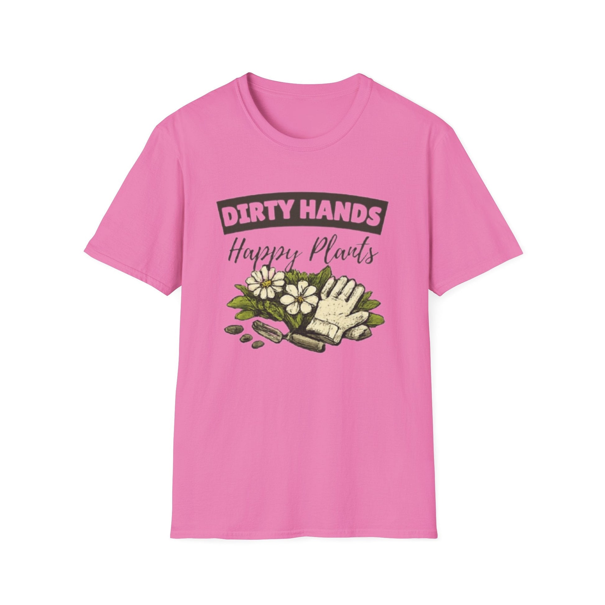 Dirty Hands Happy Plants Gardeners T-shirt - SJM Print Store