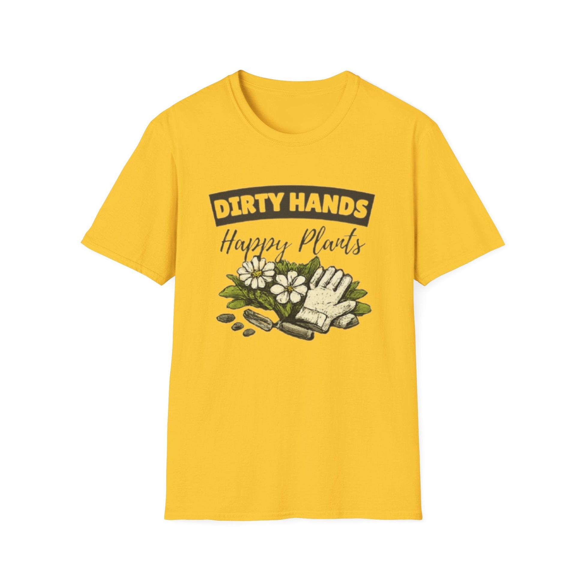 Dirty Hands Happy Plants Gardeners T-shirt - SJM Print Store