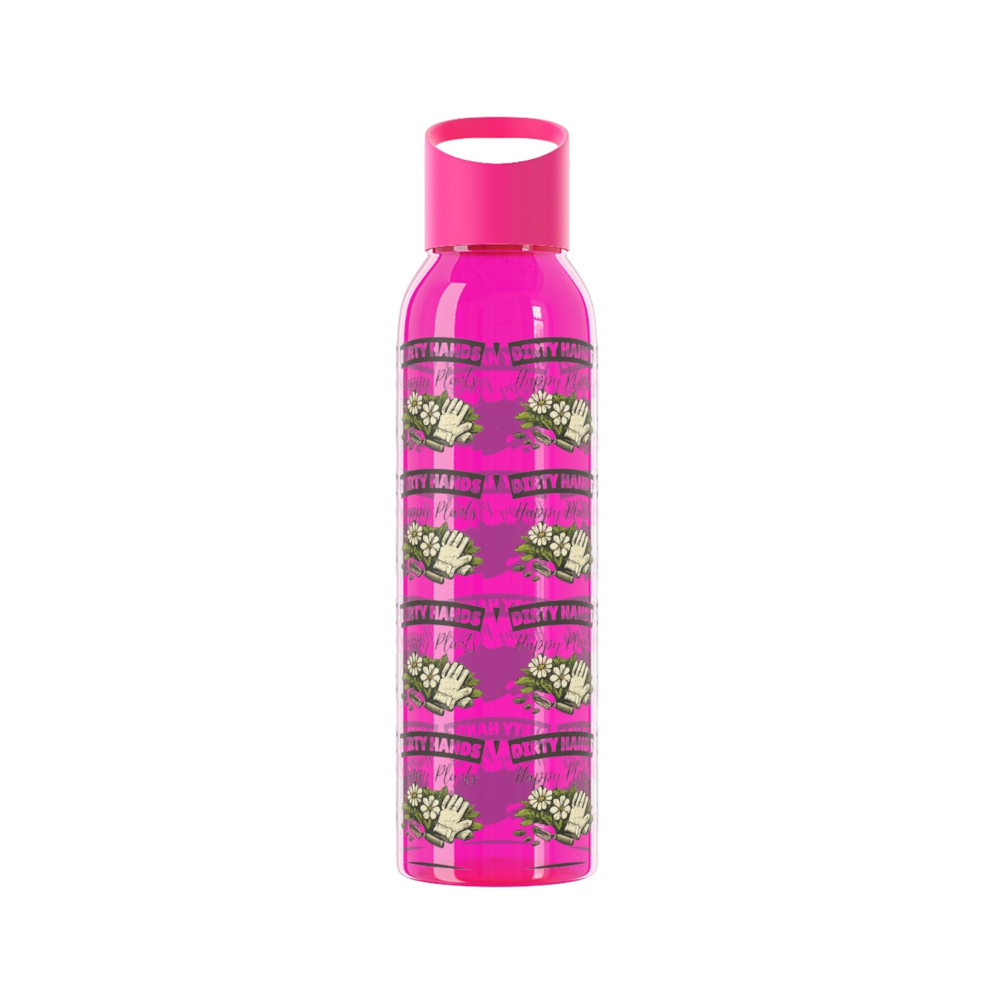 Dirty Hands Happy Plants Gardeners Water Bottle - SJM Print Store
