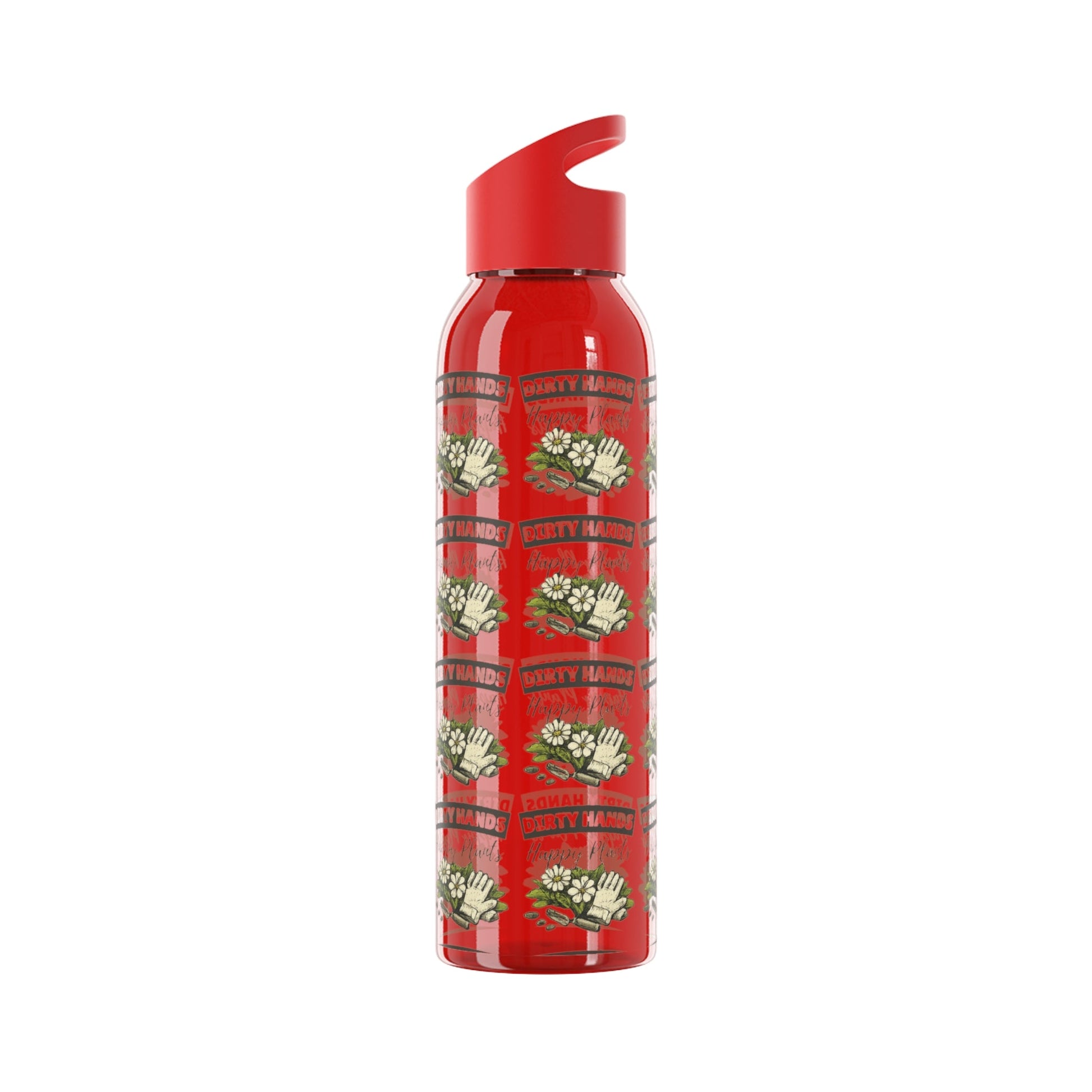 Dirty Hands Happy Plants Gardeners Water Bottle - SJM Print Store