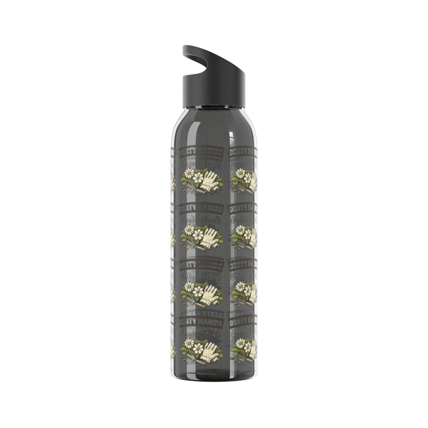 Dirty Hands Happy Plants Gardeners Water Bottle - SJM Print Store
