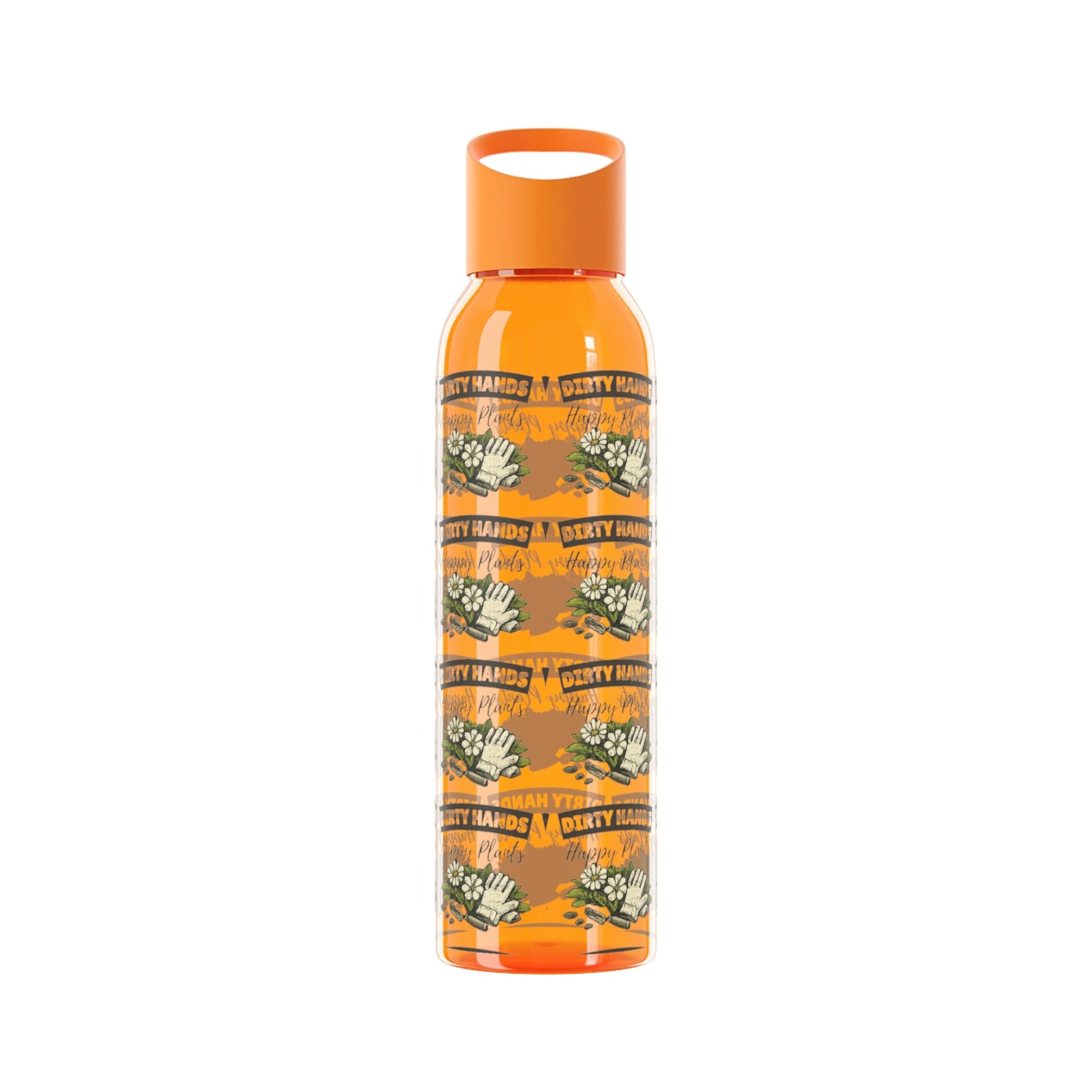 Dirty Hands Happy Plants Gardeners Water Bottle - SJM Print Store