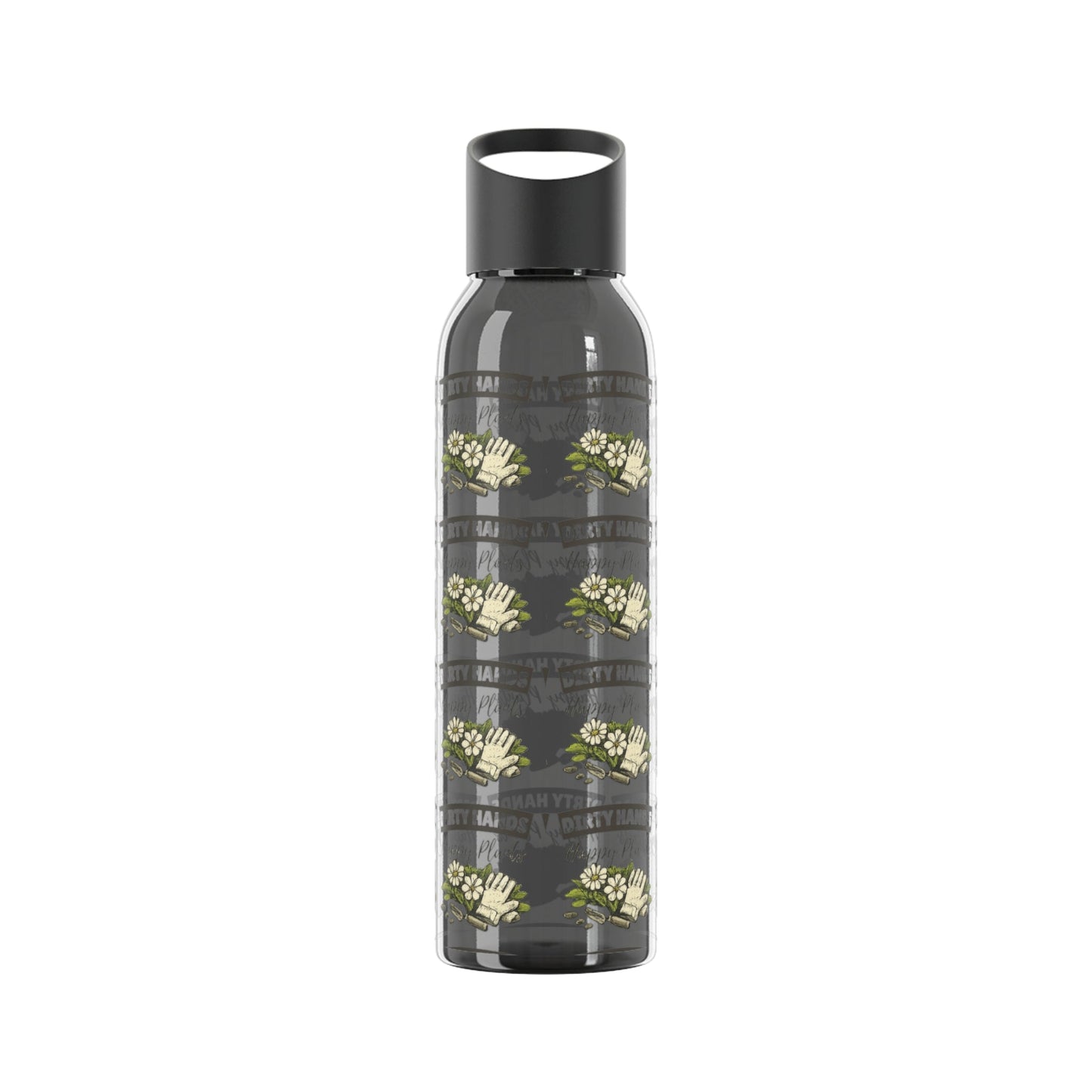 Dirty Hands Happy Plants Gardeners Water Bottle - SJM Print Store