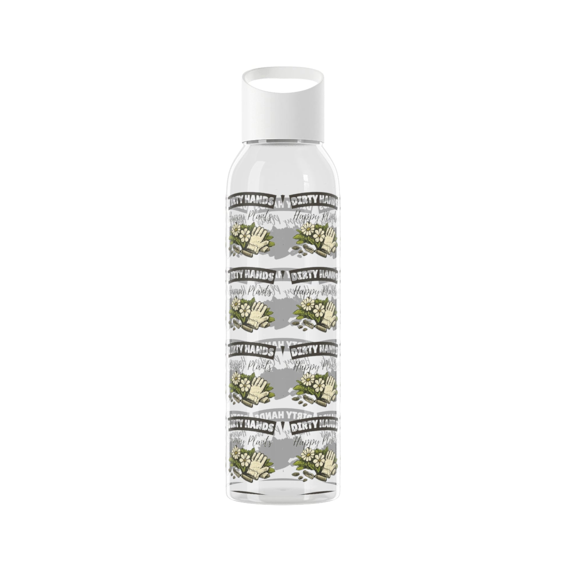 Dirty Hands Happy Plants Gardeners Water Bottle - SJM Print Store