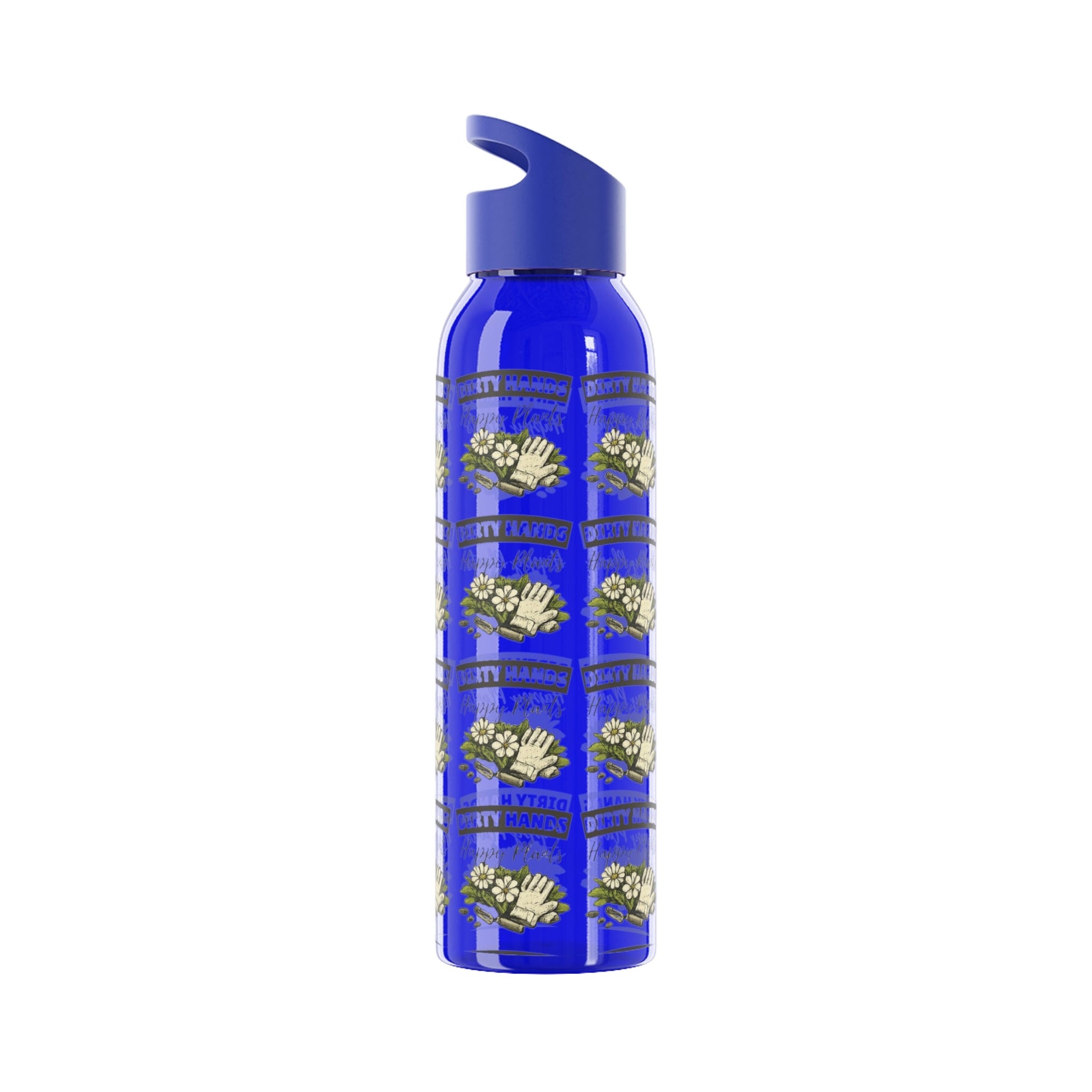 Dirty Hands Happy Plants Gardeners Water Bottle - SJM Print Store