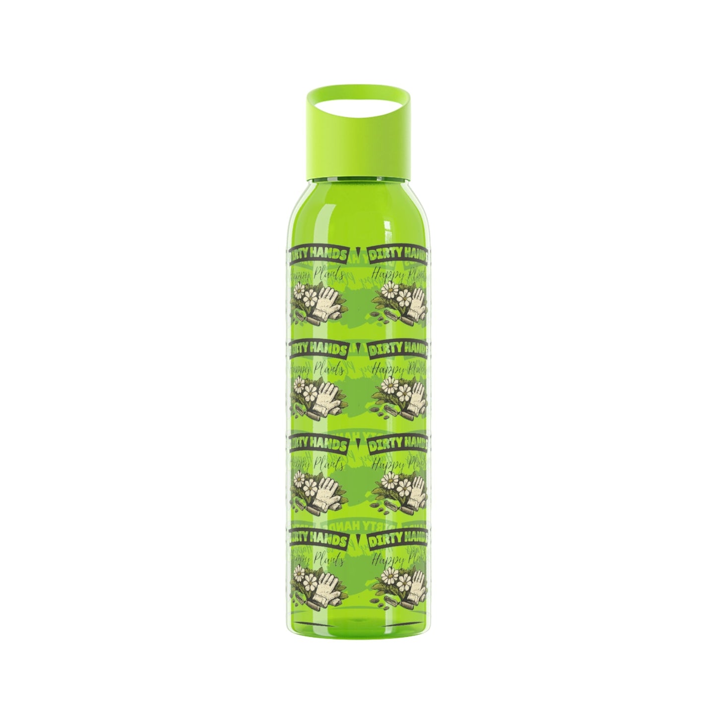 Dirty Hands Happy Plants Gardeners Water Bottle - SJM Print Store