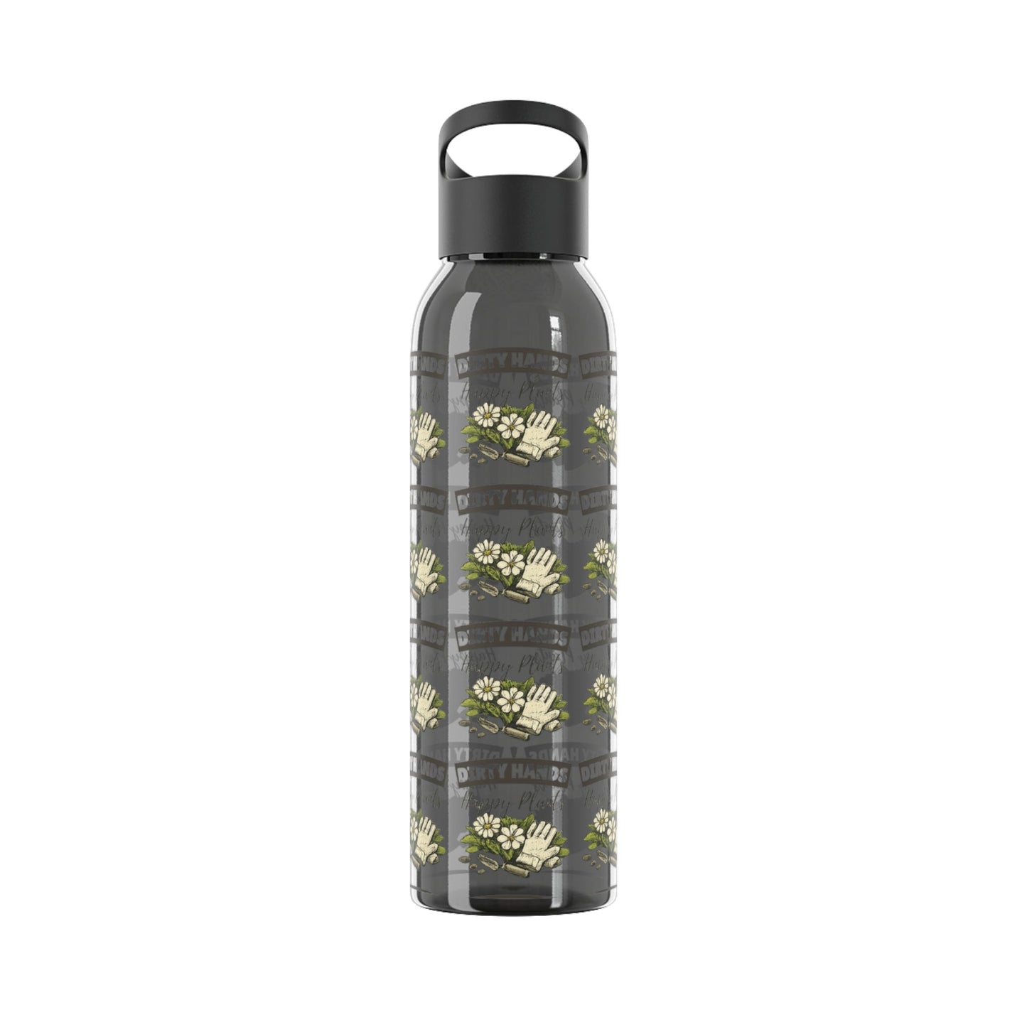 Dirty Hands Happy Plants Gardeners Water Bottle - SJM Print Store