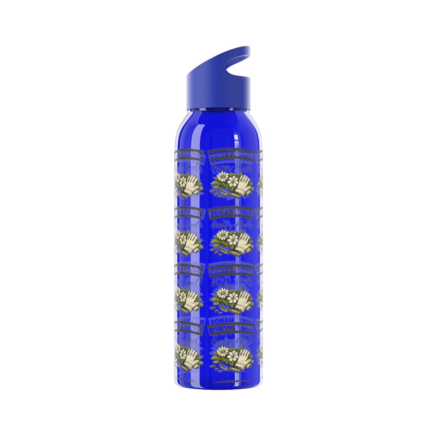 Dirty Hands Happy Plants Gardeners Water Bottle - SJM Print Store