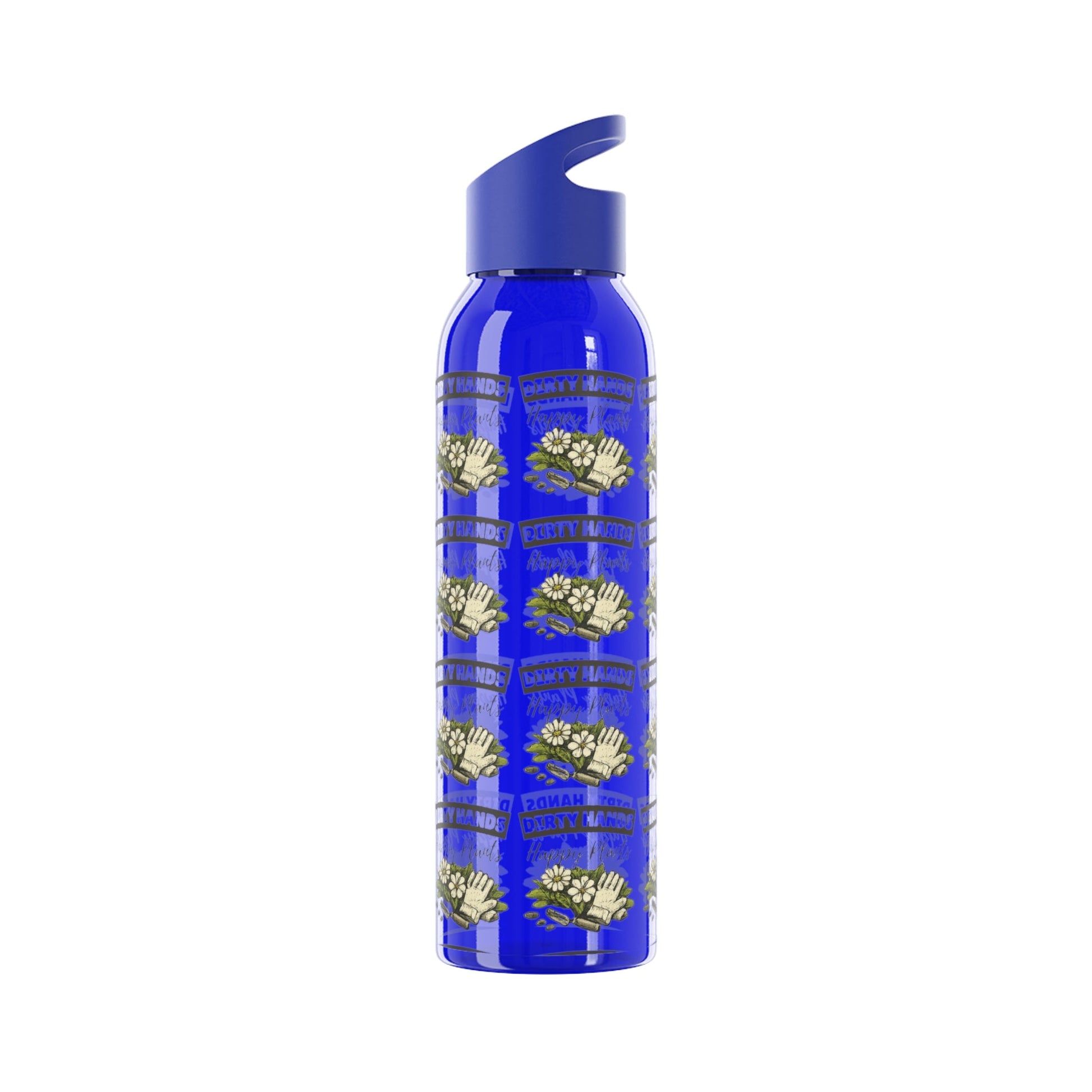 Dirty Hands Happy Plants Gardeners Water Bottle - SJM Print Store