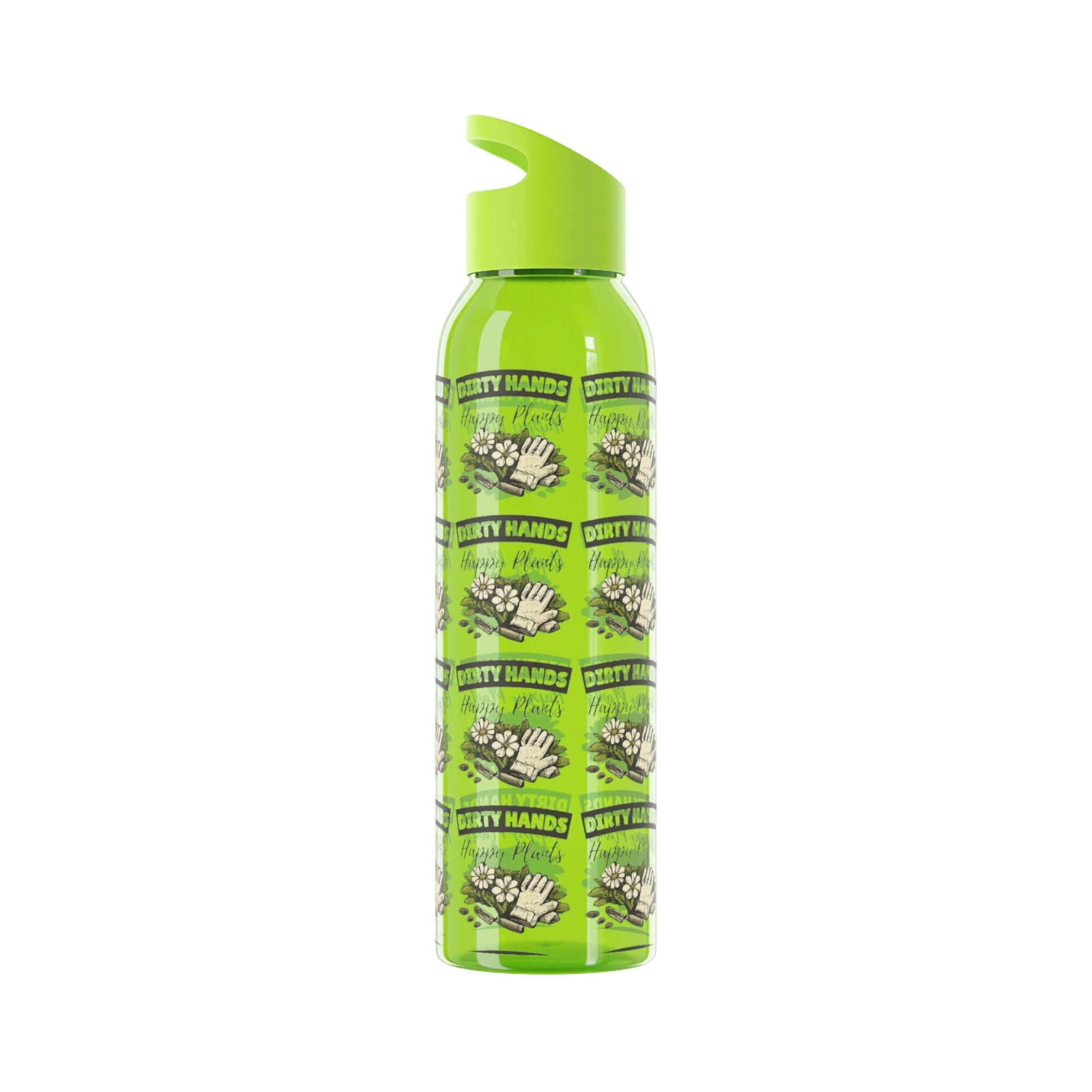 Dirty Hands Happy Plants Gardeners Water Bottle - SJM Print Store