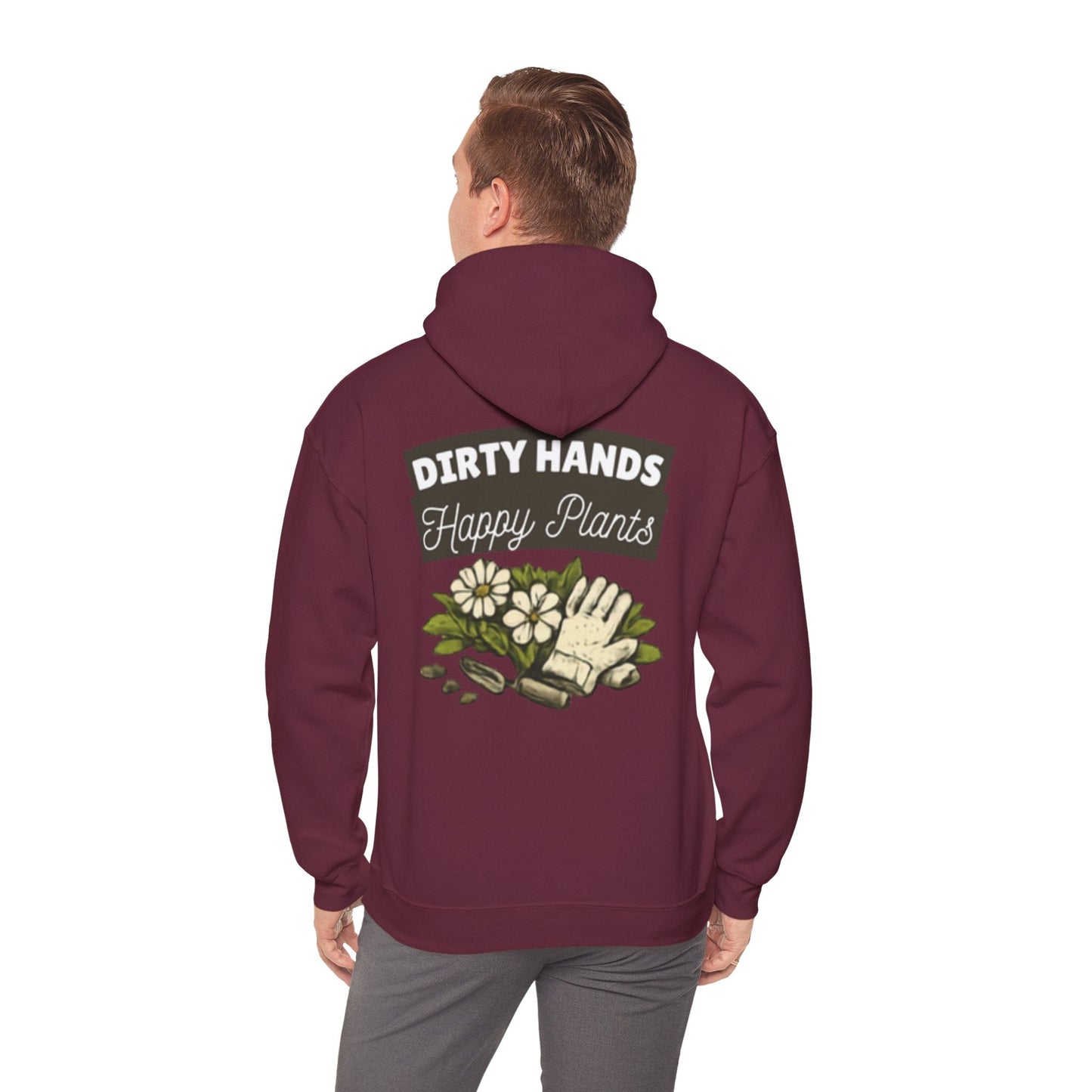 Dirty Hands Happy Plants Graphic Hoodie - SJM Print Store
