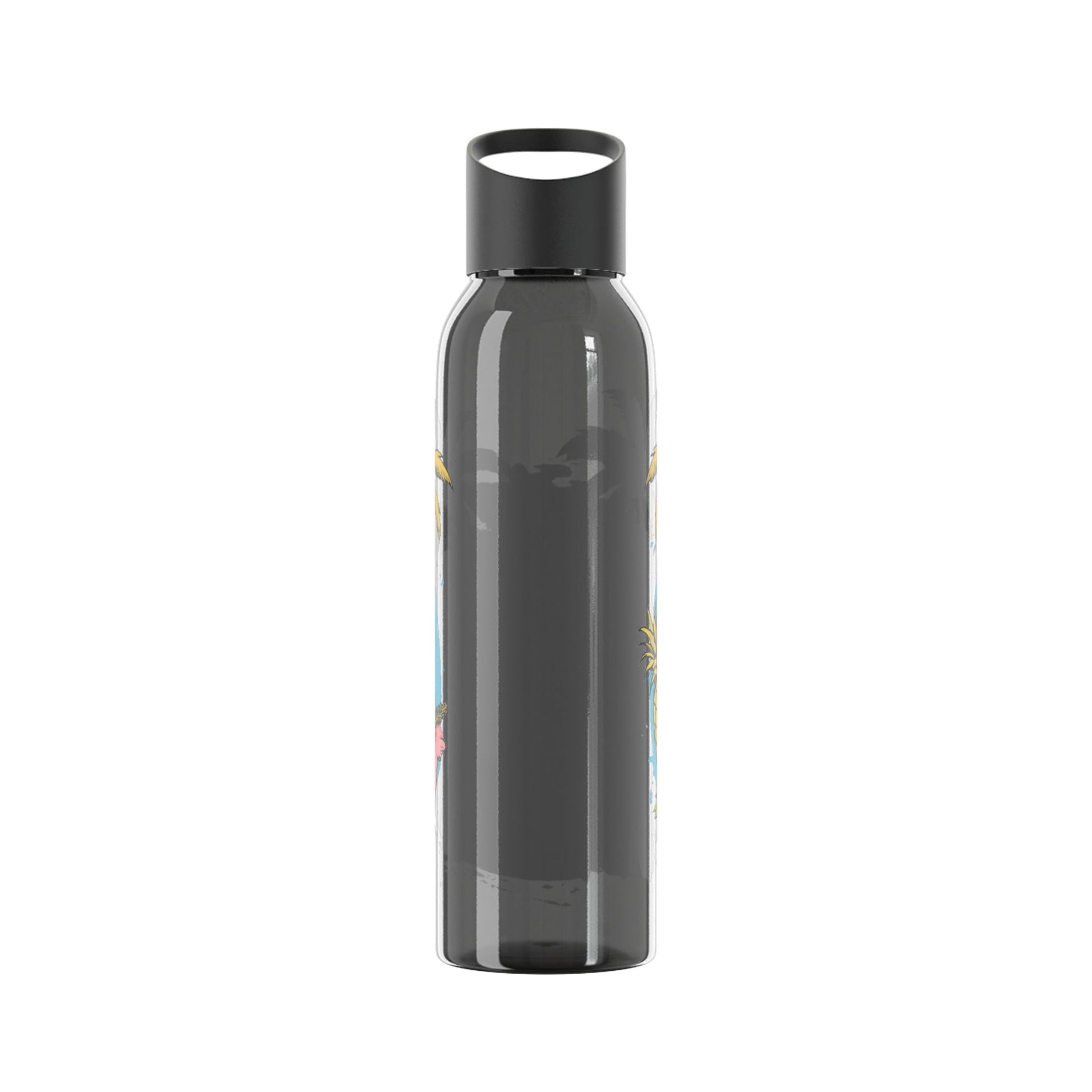Easy Living Co and the Living is Easy Tropical Reusable Water Bottle | Beach & Summer Sports Bottle - SJM Print Store