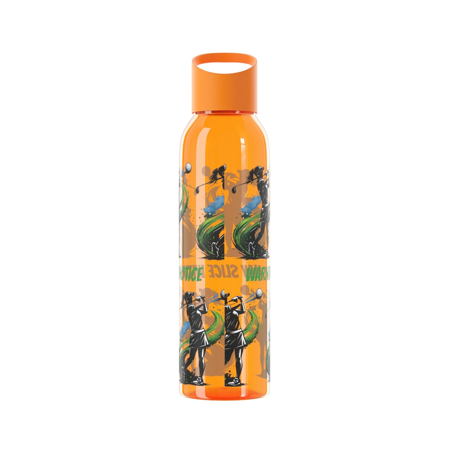 Female Golfer Graphic Water Bottle with sassy slogan - SJM Print Store