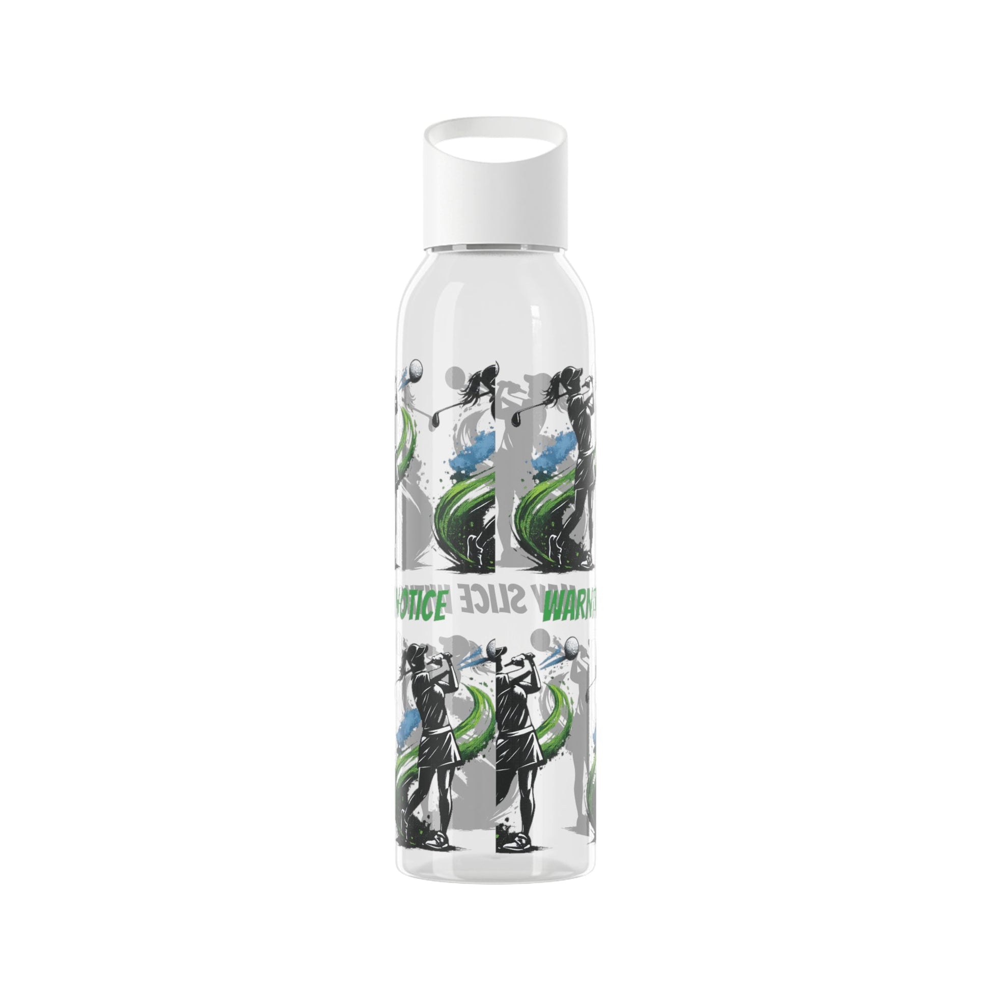 Female Golfer Graphic Water Bottle with sassy slogan - SJM Print Store