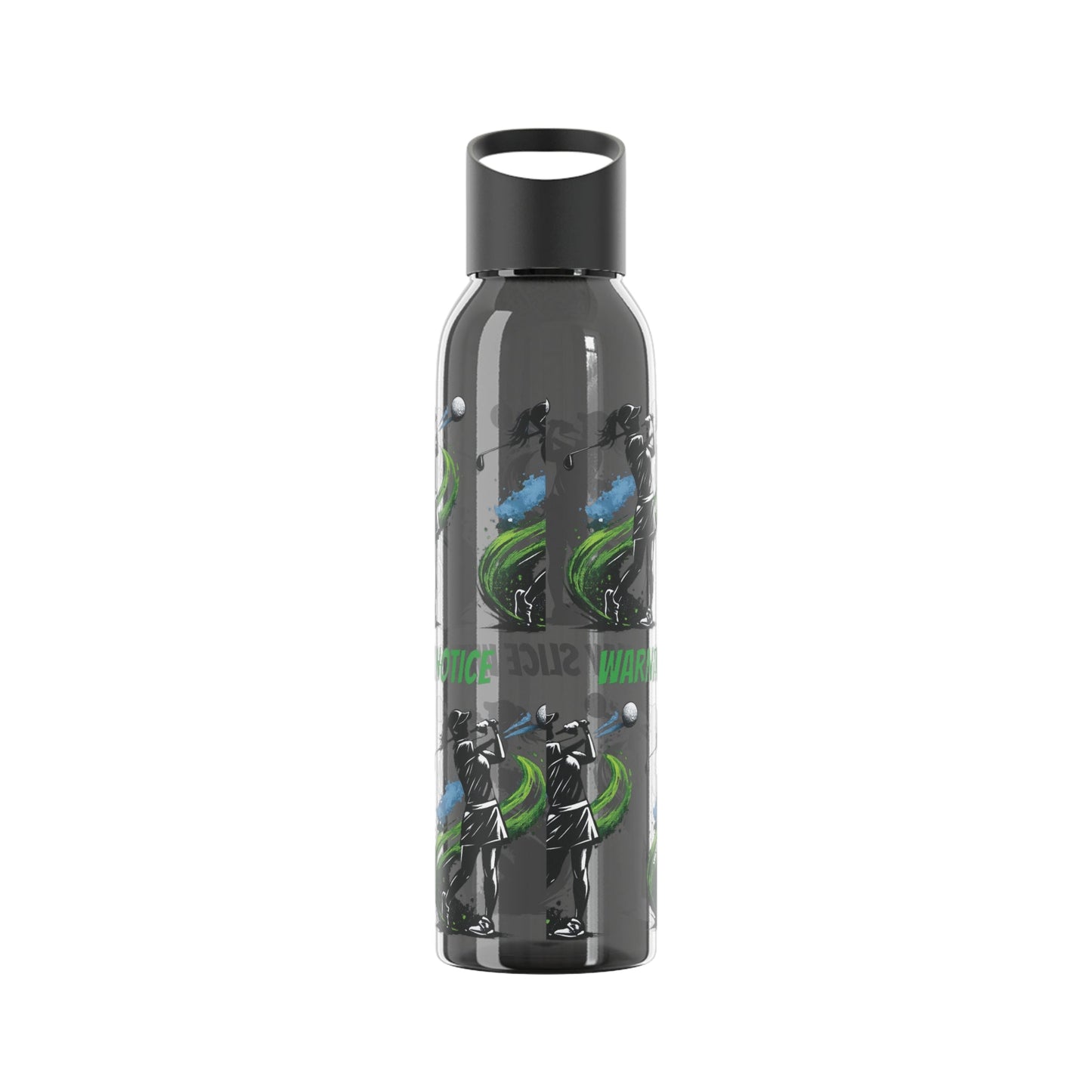 Female Golfer Graphic Water Bottle with sassy slogan - SJM Print Store