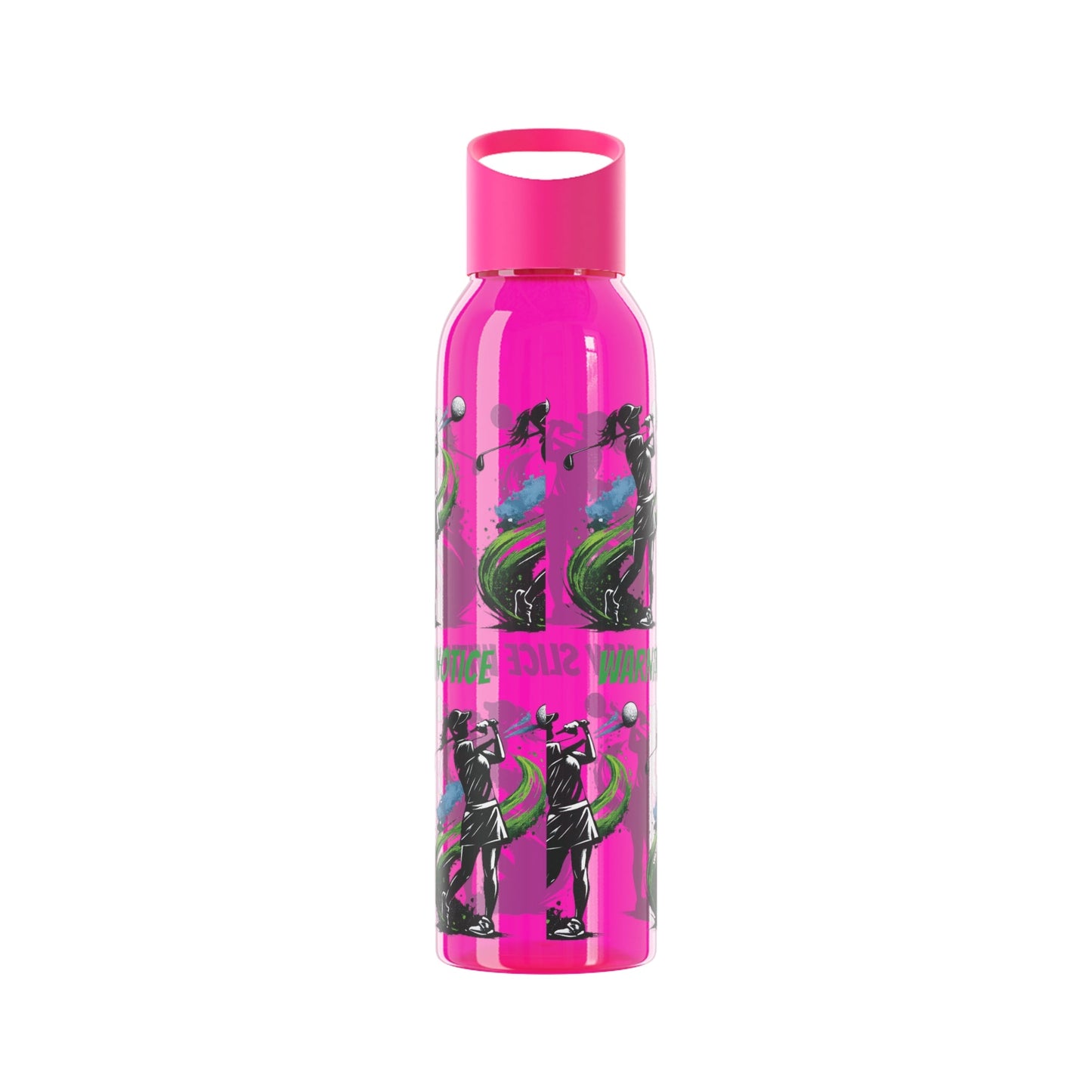 Female Golfer Graphic Water Bottle with sassy slogan - SJM Print Store