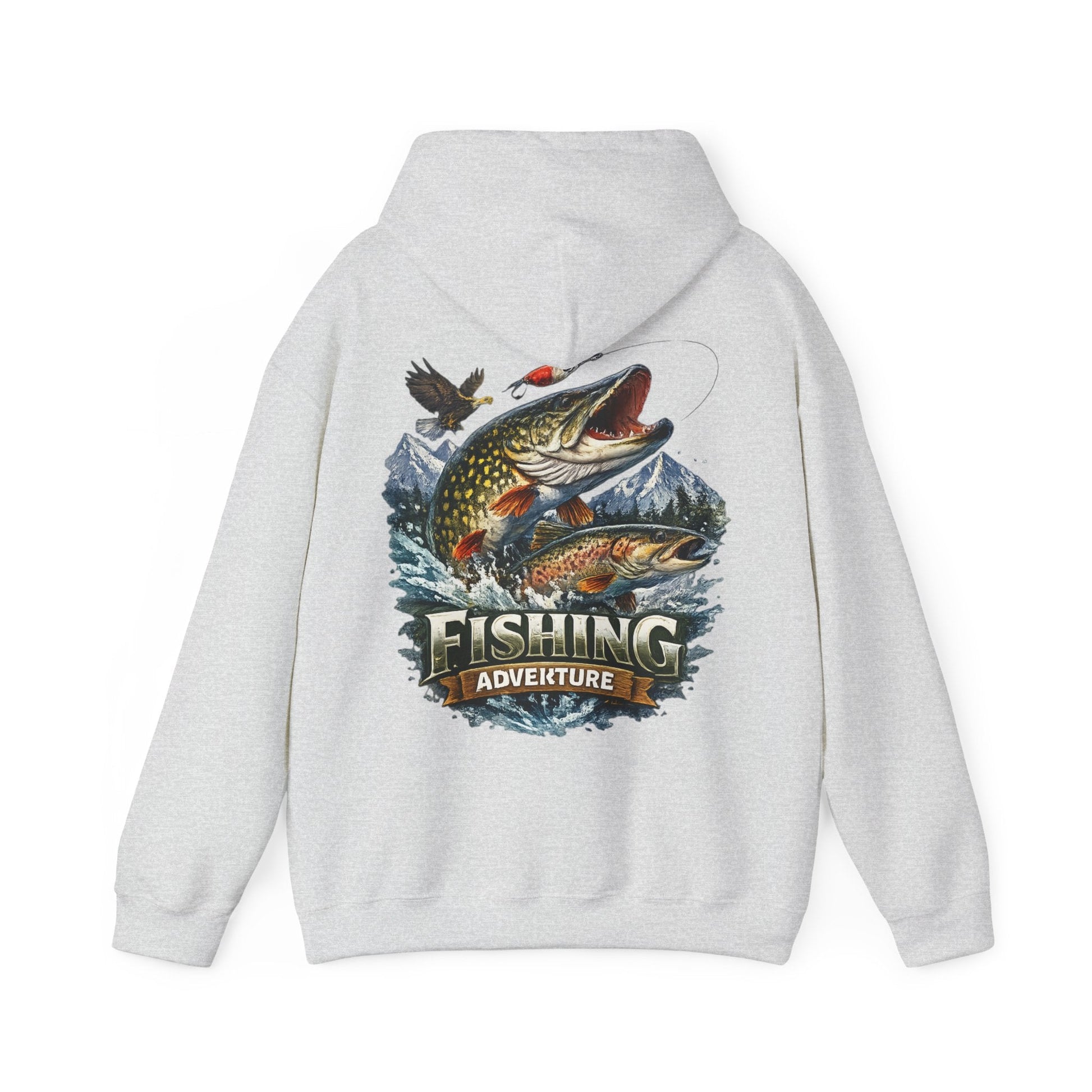 Fishing Adventure Graphic Fishing Hoodie - SJM Print Store