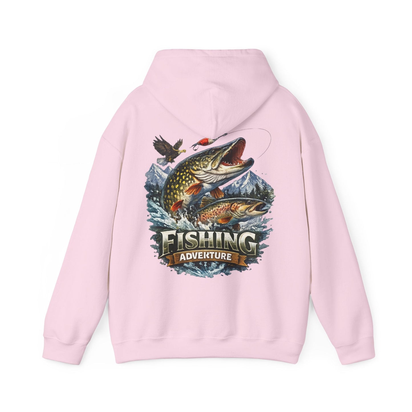 Fishing Adventure Graphic Fishing Hoodie - SJM Print Store