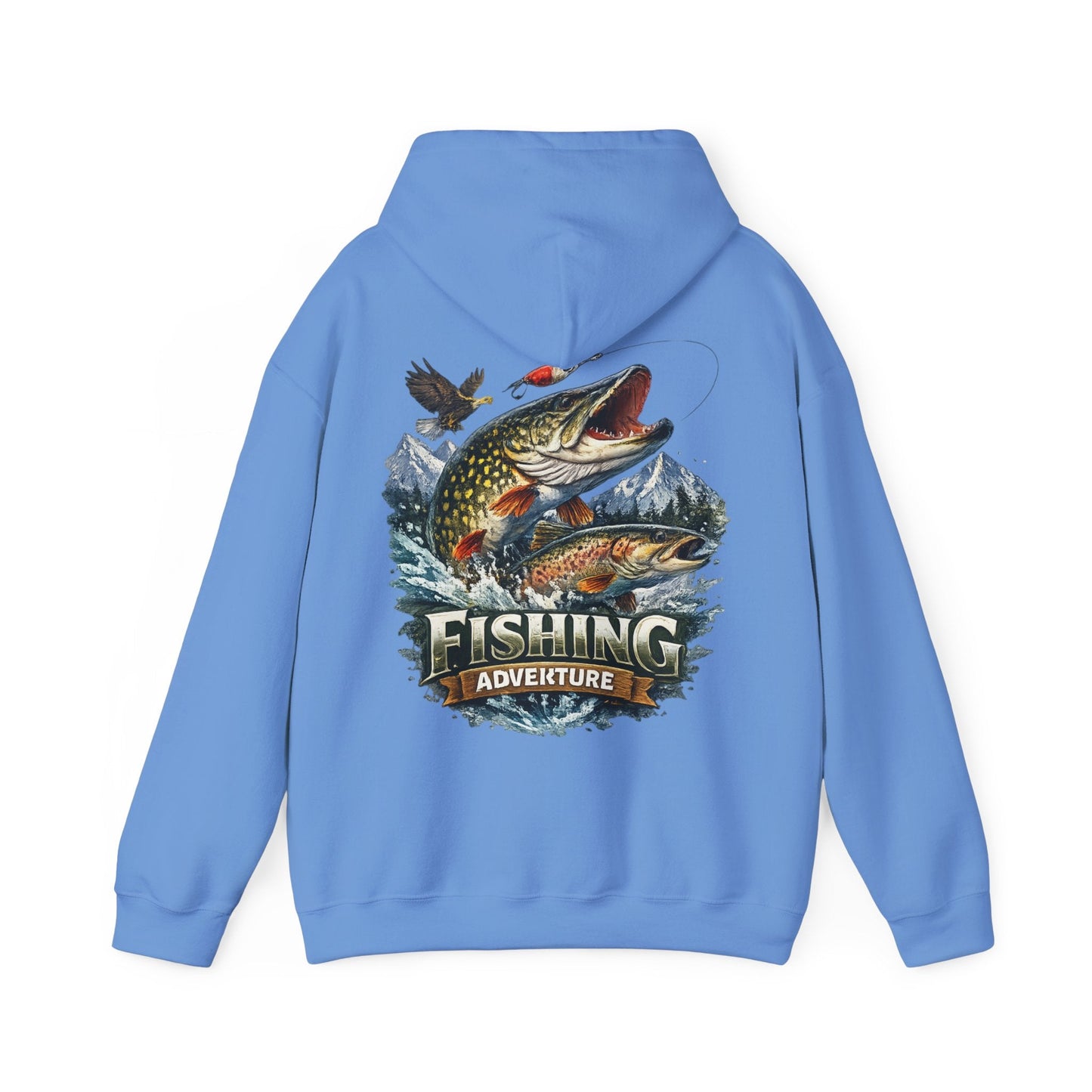 Fishing Adventure Graphic Fishing Hoodie - SJM Print Store