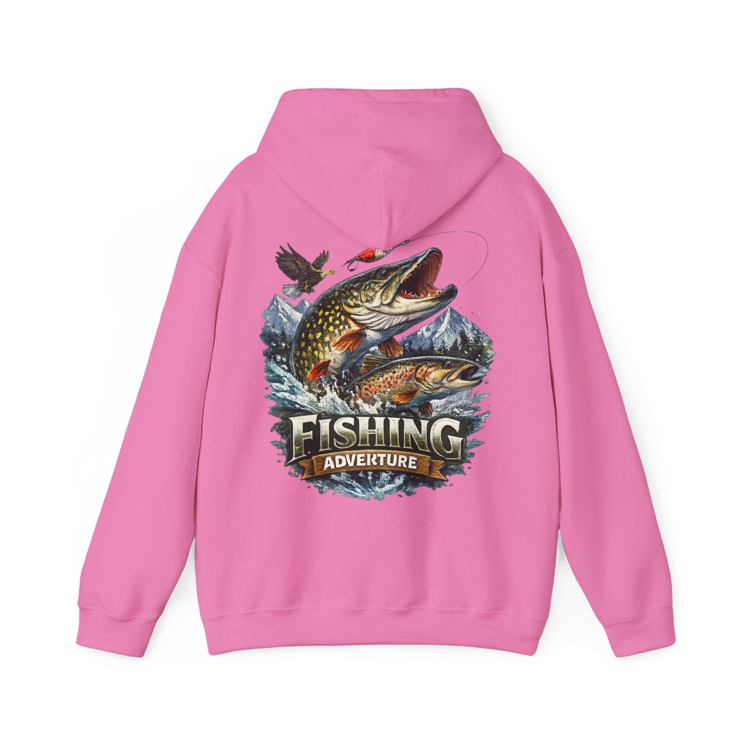 Fishing Adventure Graphic Fishing Hoodie - SJM Print Store