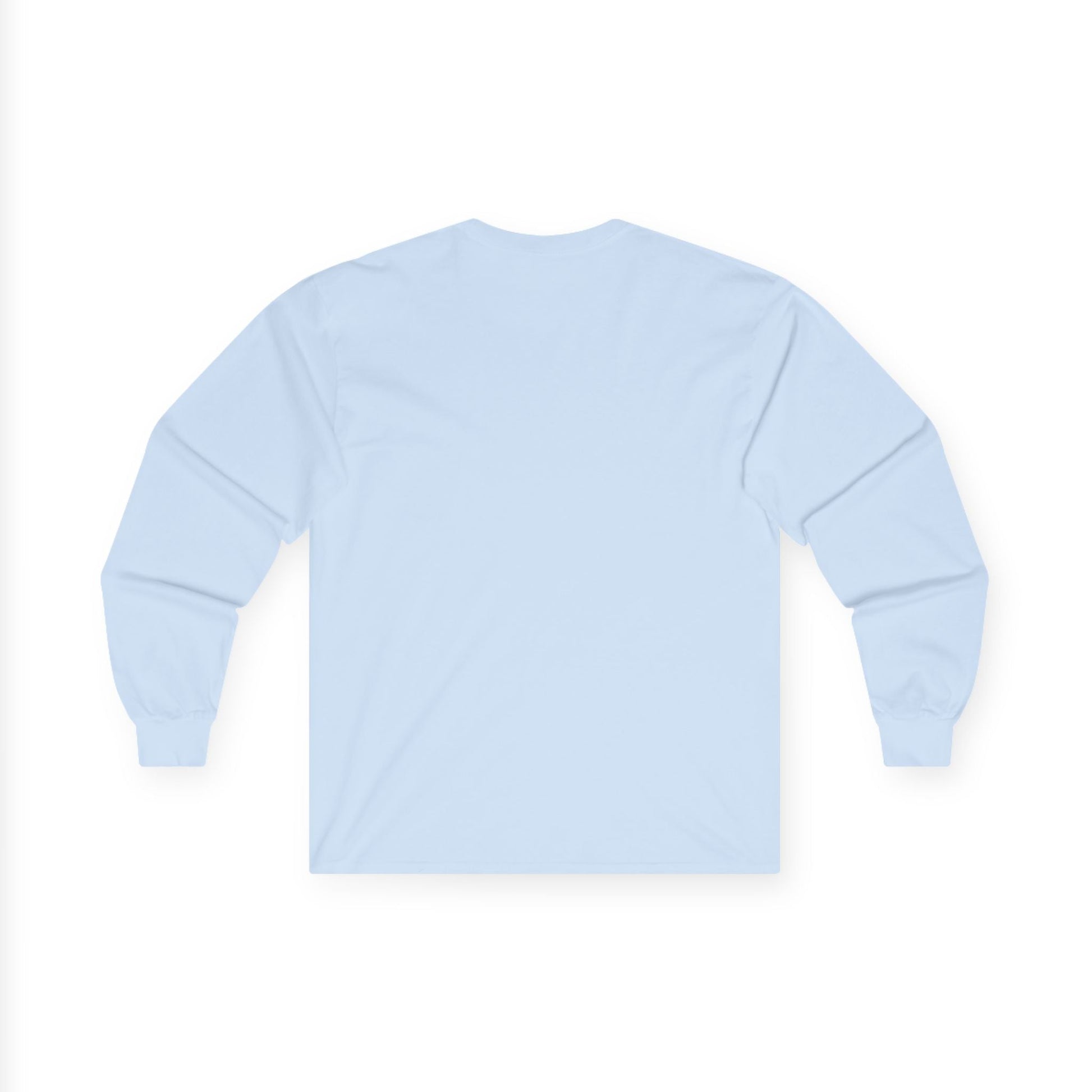Fishing Sunset Long Sleeve Tee Boat & Jumping Trout Graphic - SJM Print Store