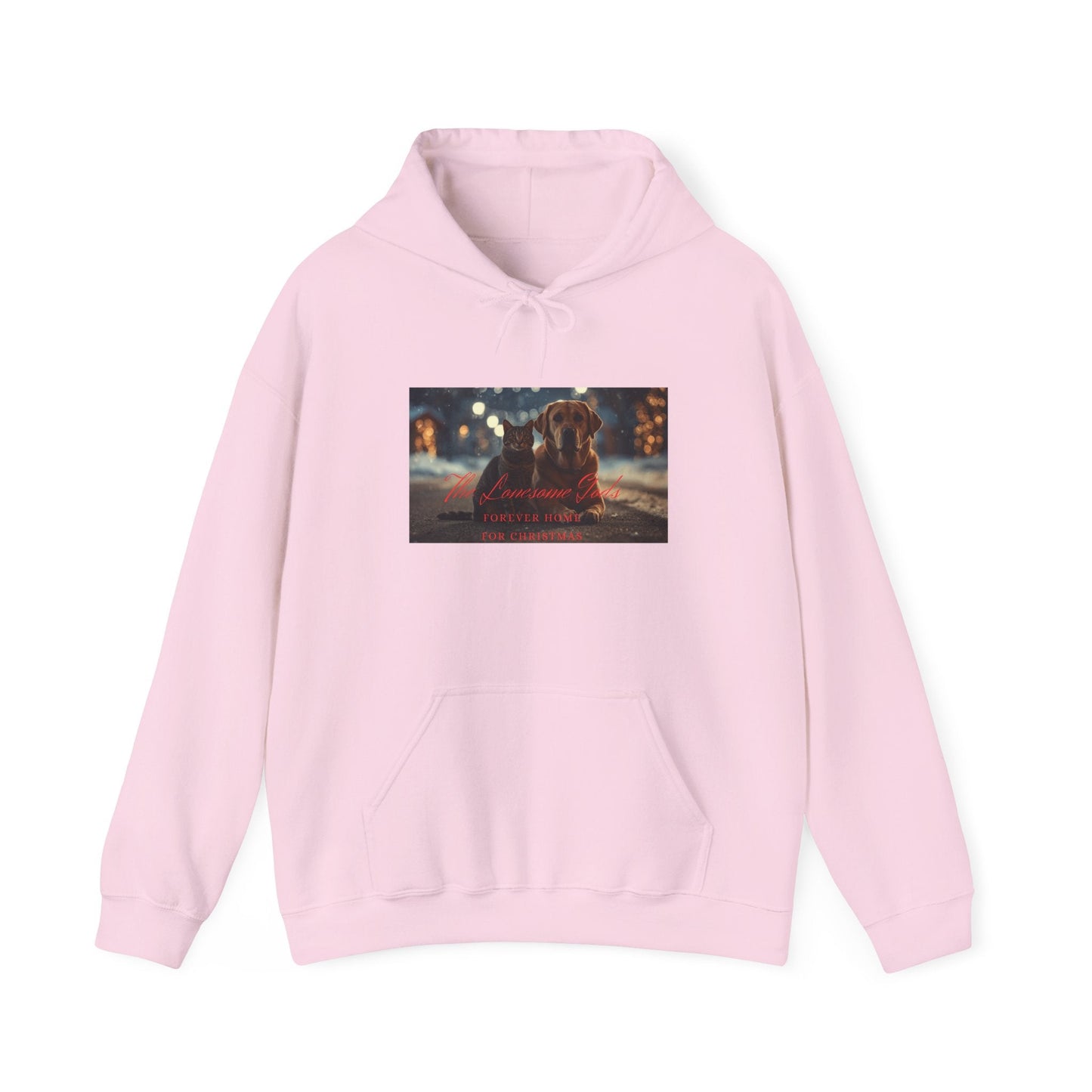 Forever Home for Christmas The Lonesome Gods Band Merch Hoodie - SJM Print Store