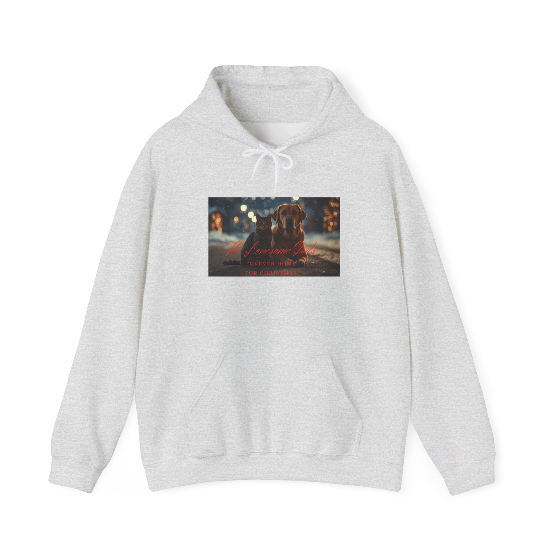 Forever Home for Christmas The Lonesome Gods Band Merch Hoodie - SJM Print Store