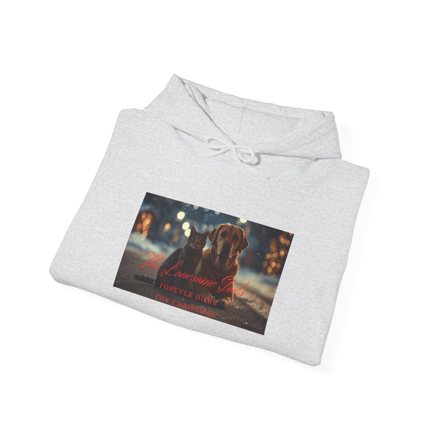 Forever Home for Christmas The Lonesome Gods Band Merch Hoodie - SJM Print Store