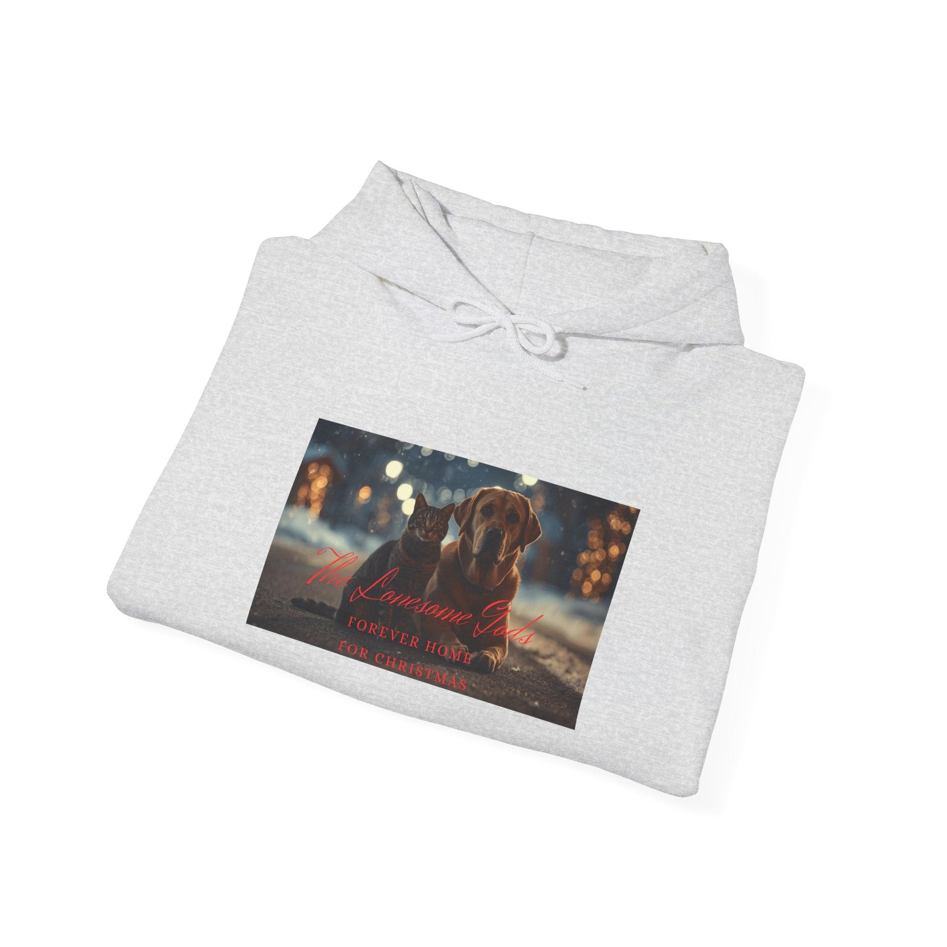 Forever Home for Christmas The Lonesome Gods Band Merch Hoodie - SJM Print Store