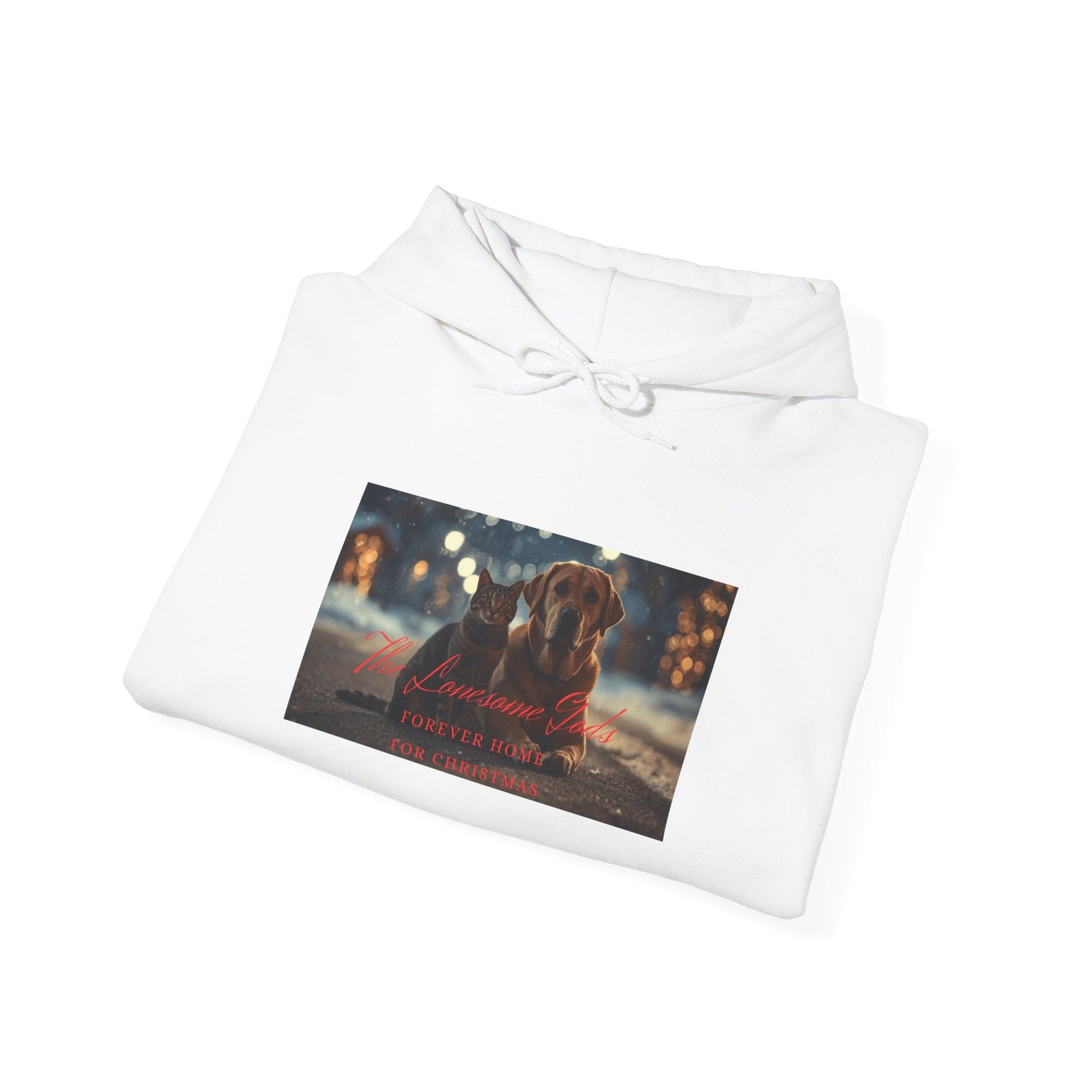 Forever Home for Christmas The Lonesome Gods Band Merch Hoodie - SJM Print Store